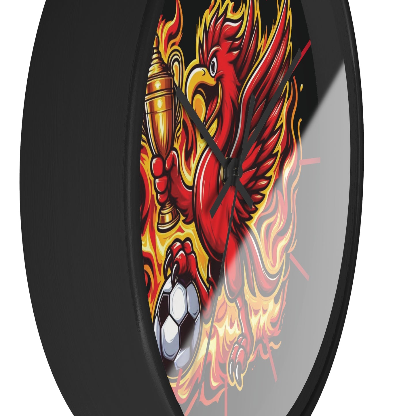 Liverpool Flames Wall Clock