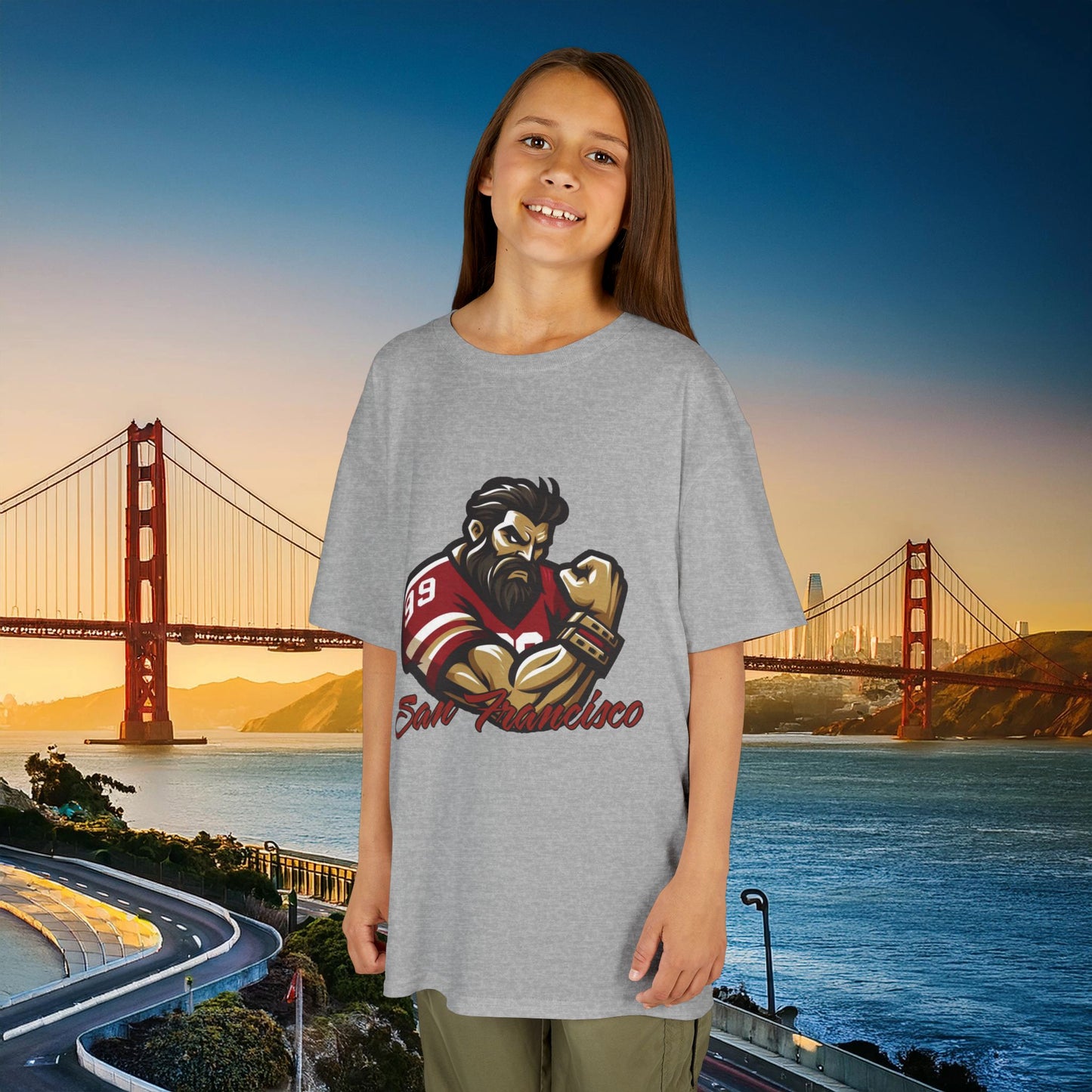 San Francisco Football Fan Kids Tee