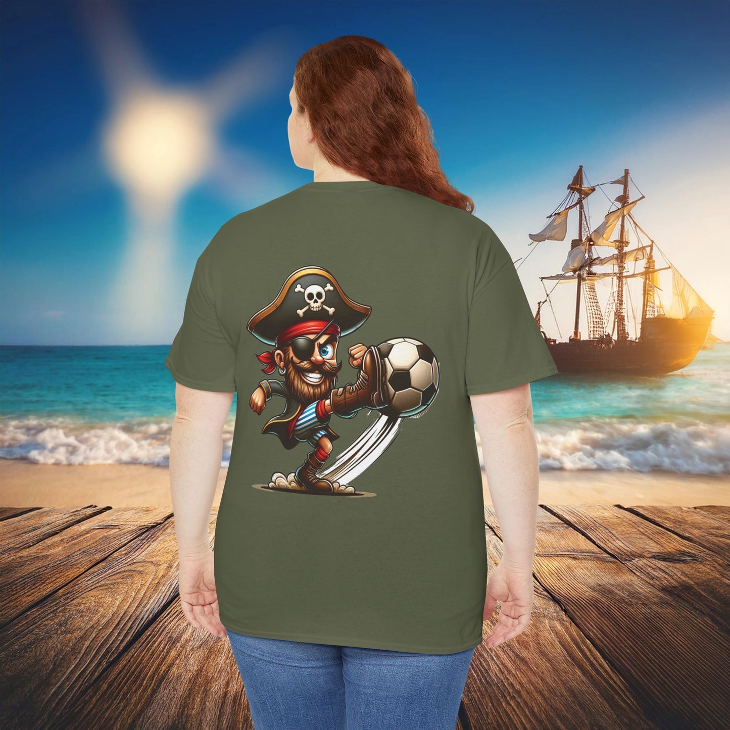 St Pauli Pirate Soccer Tee