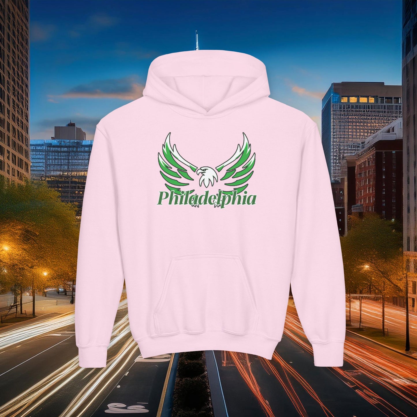 Philadelphia Eagle Logo Youth Hoodie