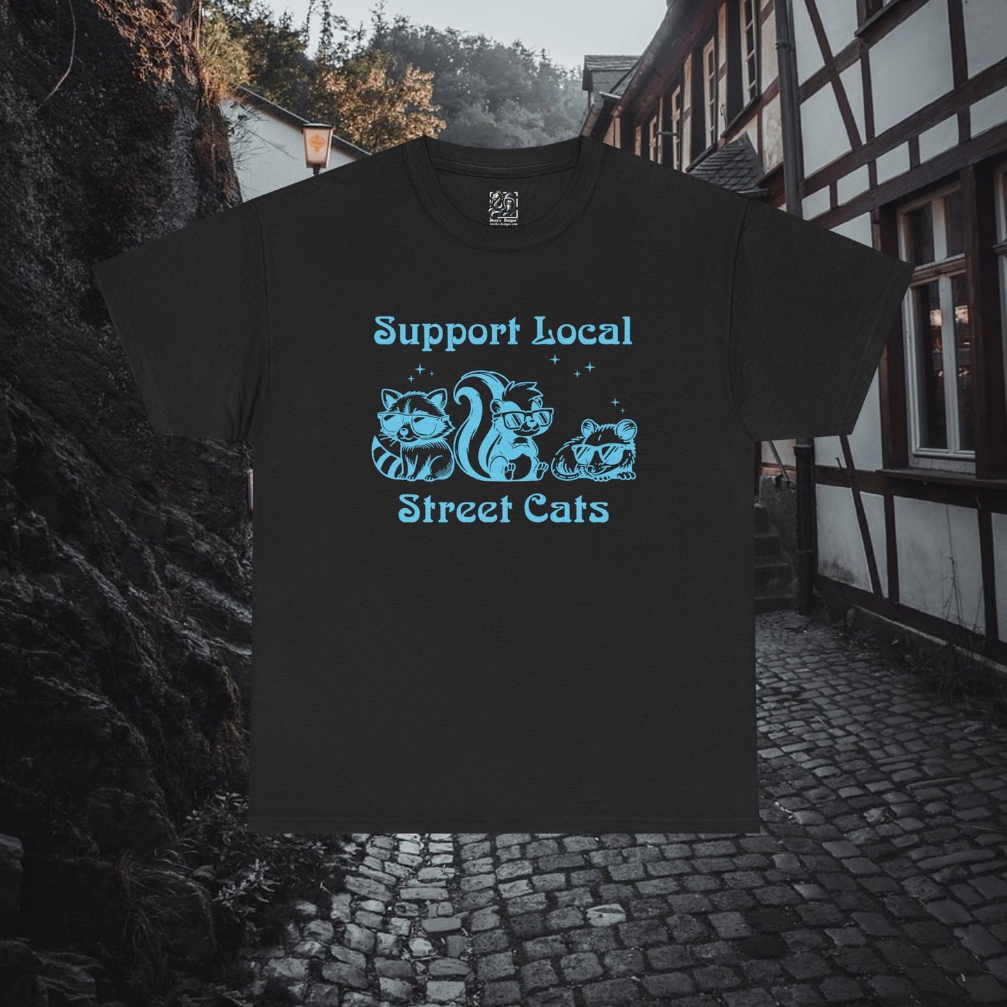 Support Local Street Cats Tee