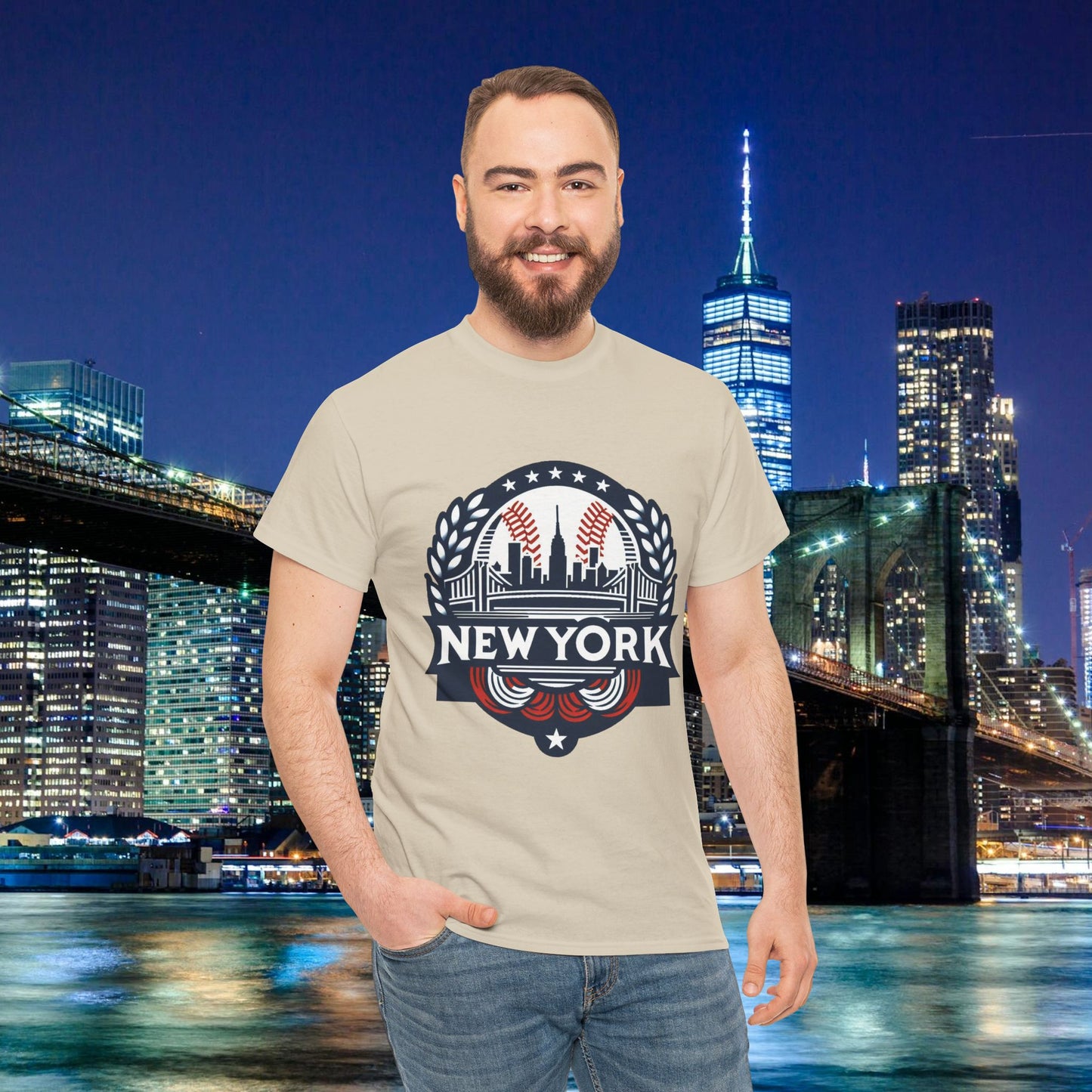 New York Bronx Baseball Tee