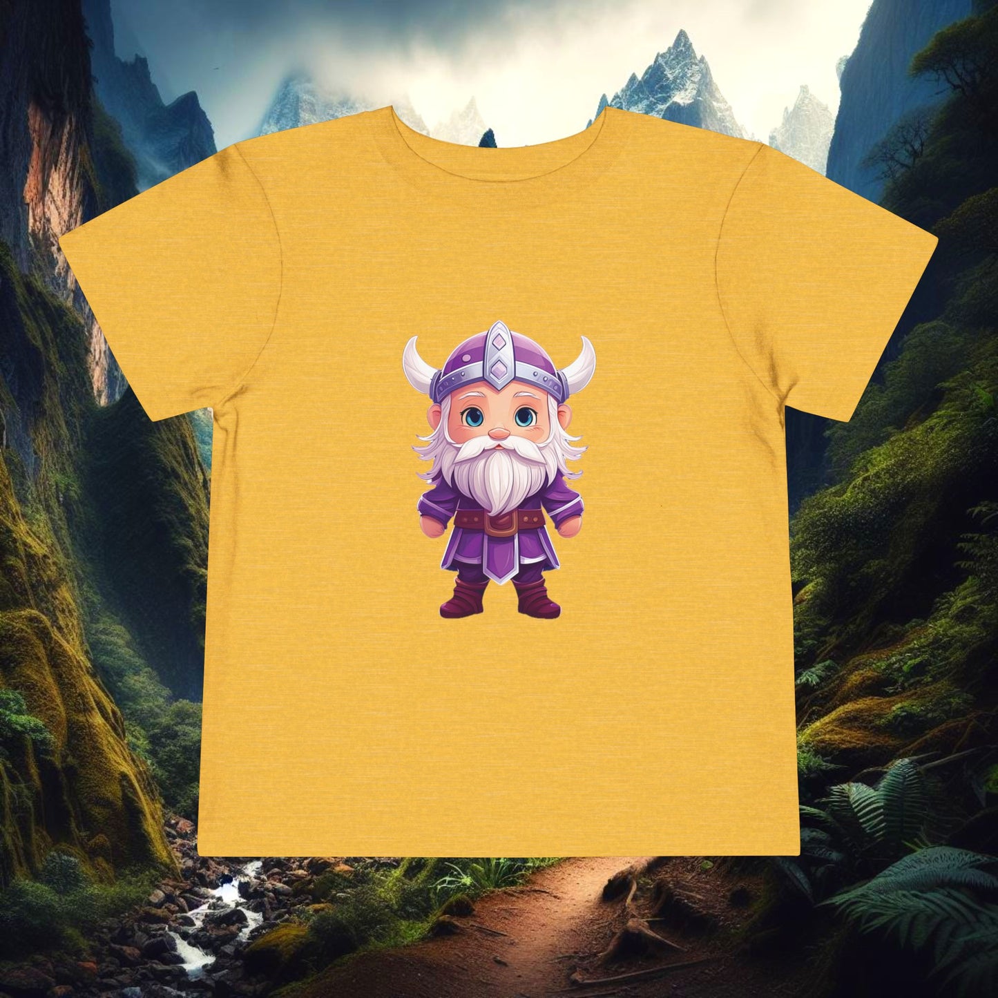 Purple Viking Toddler Tee