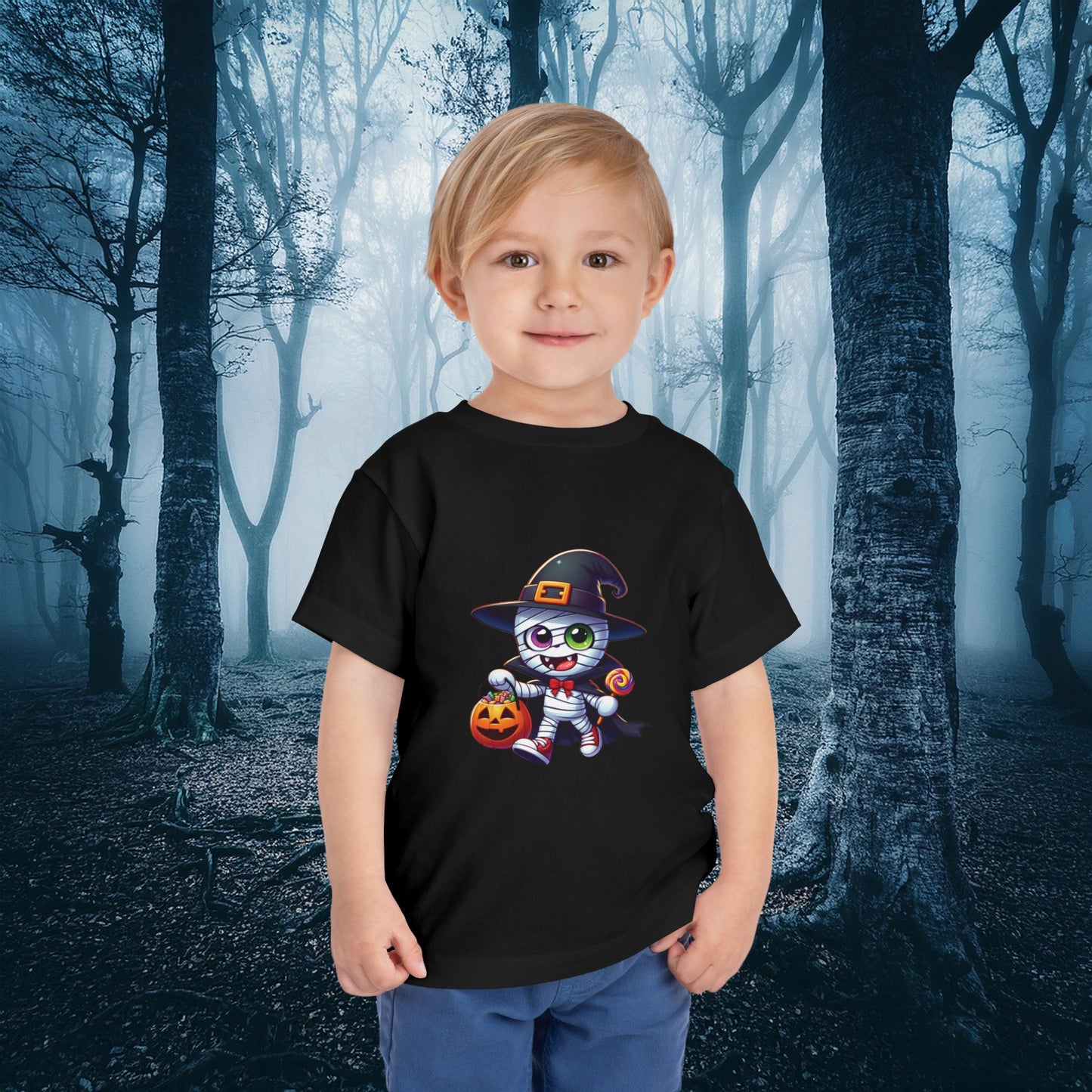 Trick or Treat Mummy Toddler Tee