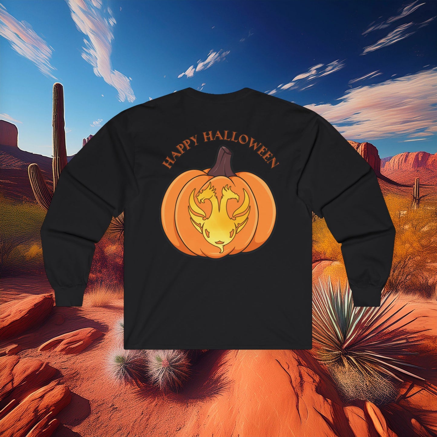 PHX Reds Jack O'Lantern Long Sleeve Tee