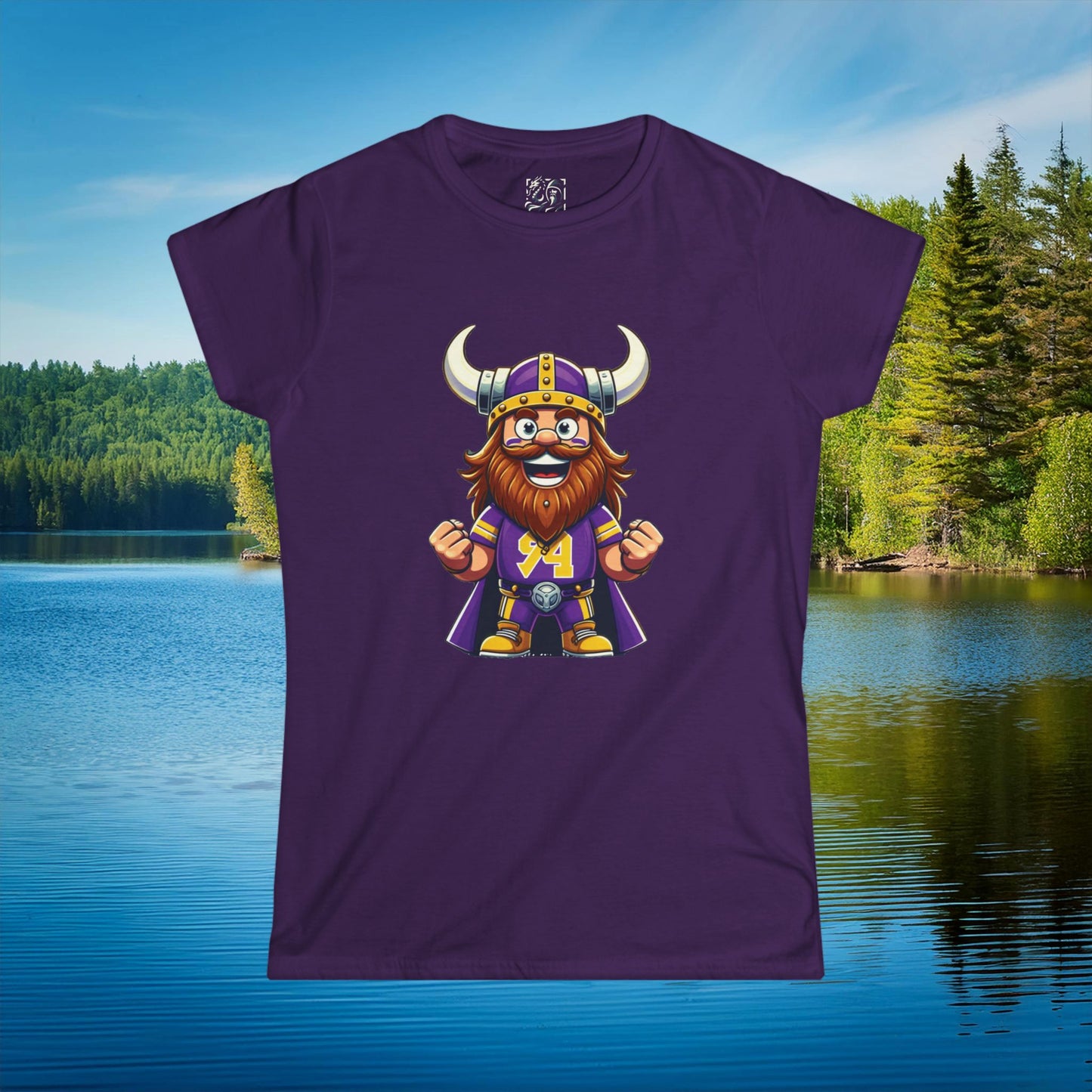Minnesota Football Fan Women's Softstyle Tee