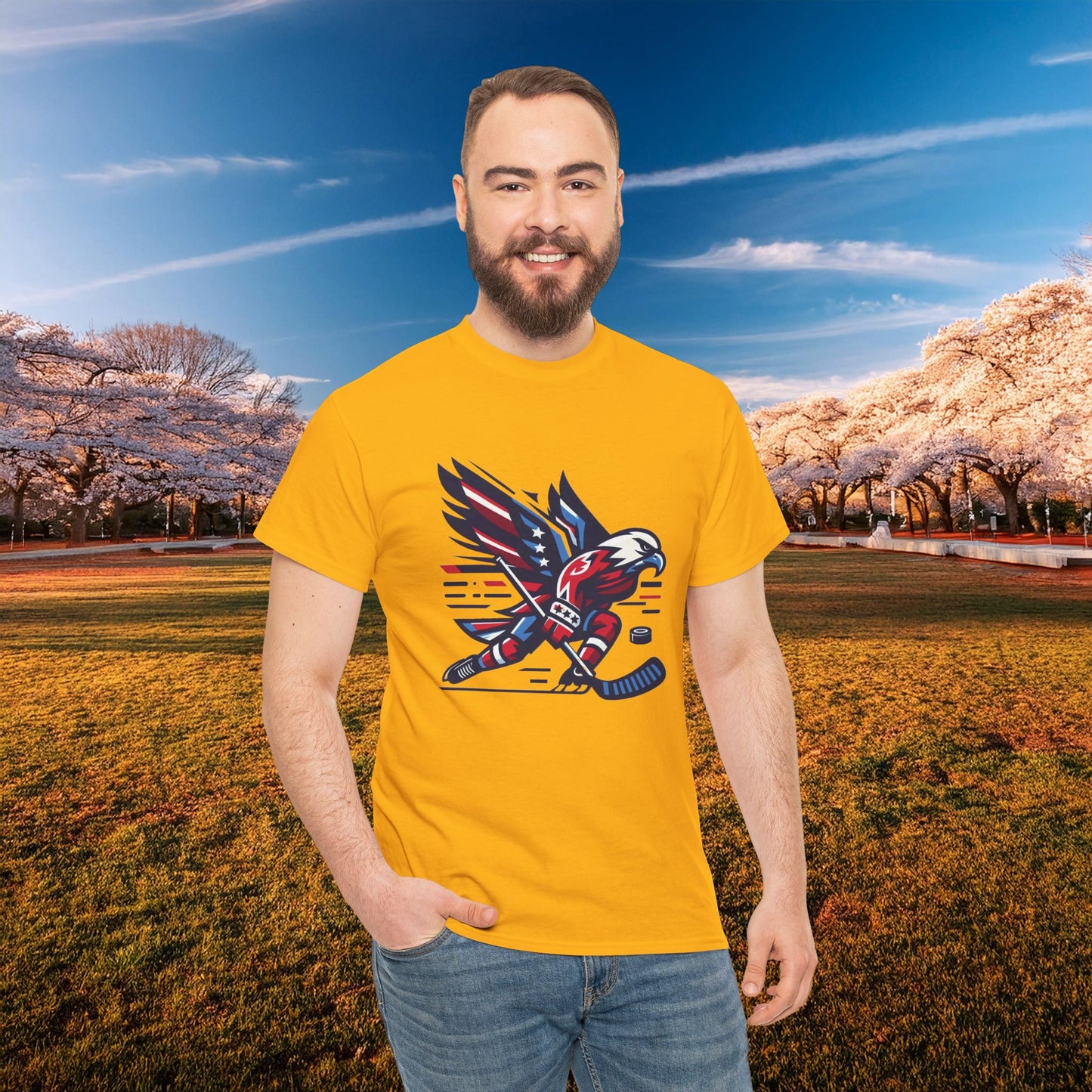 Washington Hockey Eagle Tee