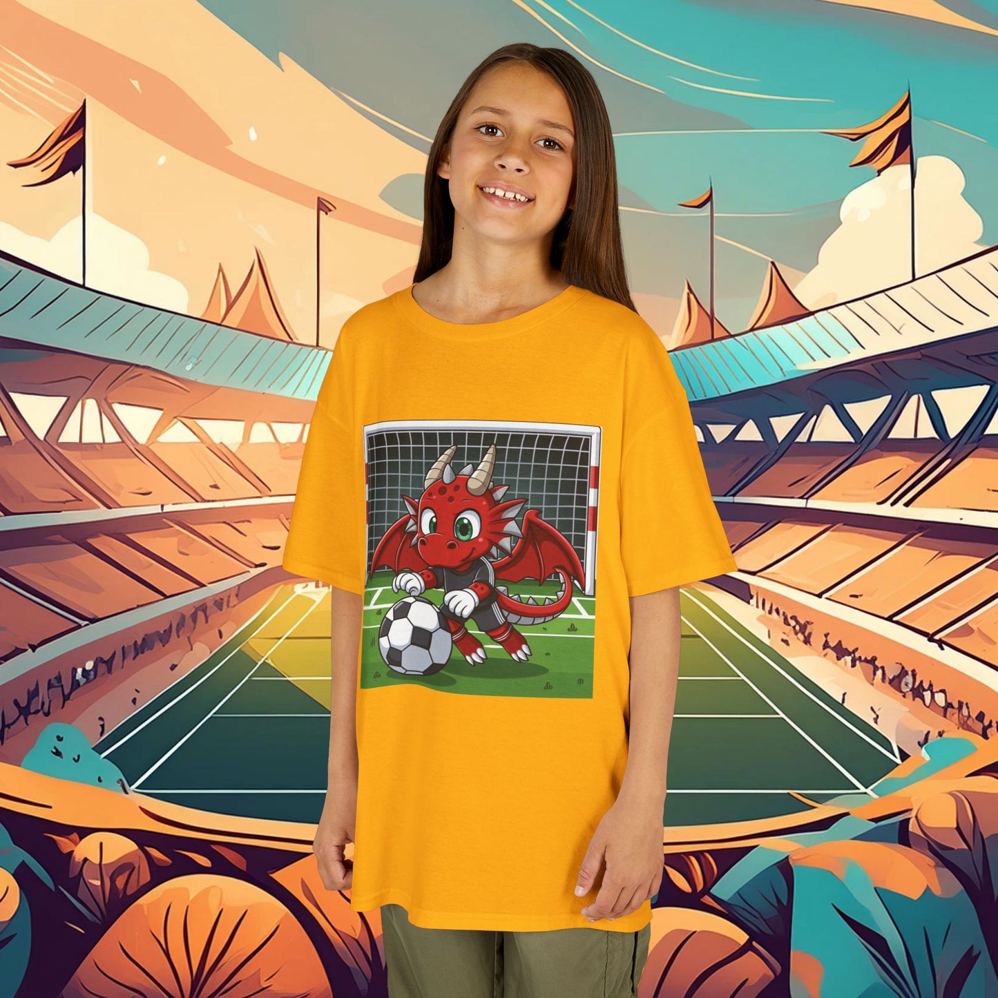 Wrexham Red Dragon Keeper Kids Tee