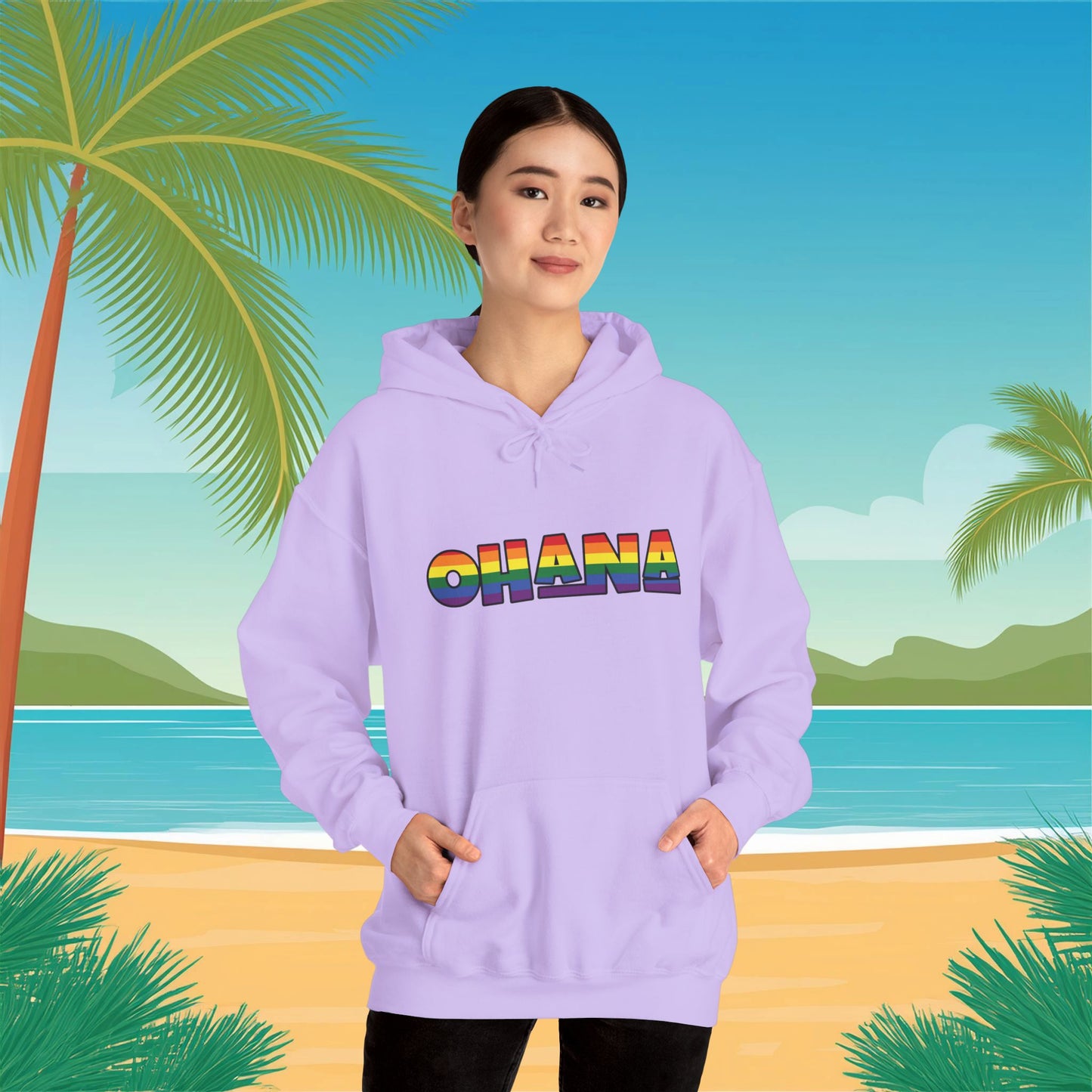 Rainbow Ohana Hoodie