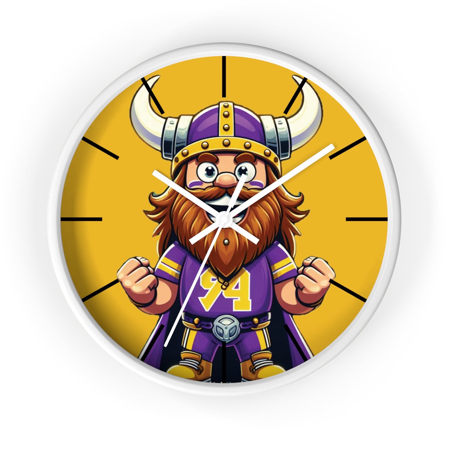 Minnesota Football Fan Wall Clock