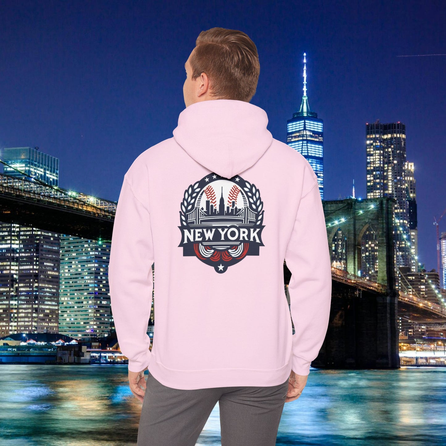 New York Bronx Baseball Hoodie