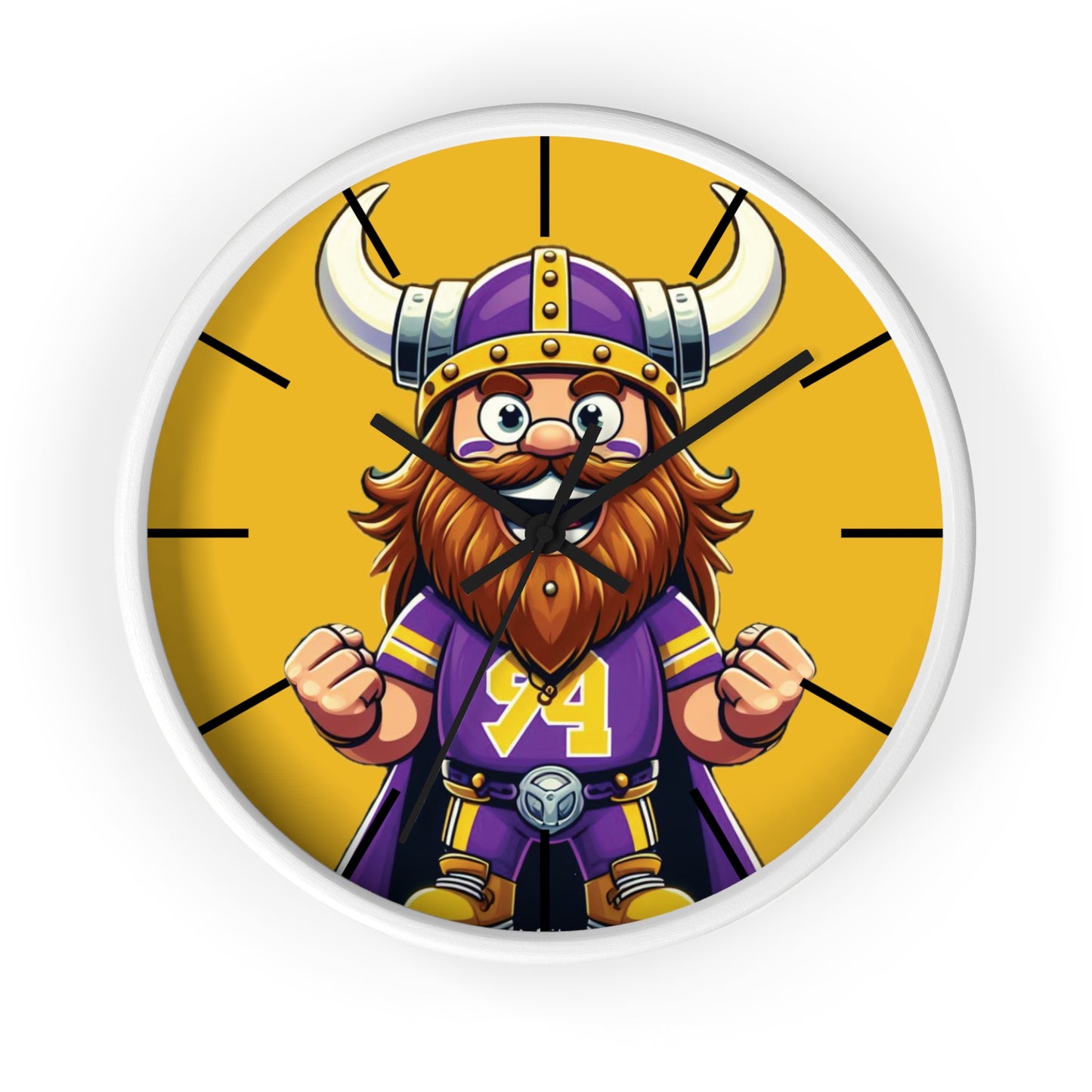 Minnesota Football Fan Wall Clock