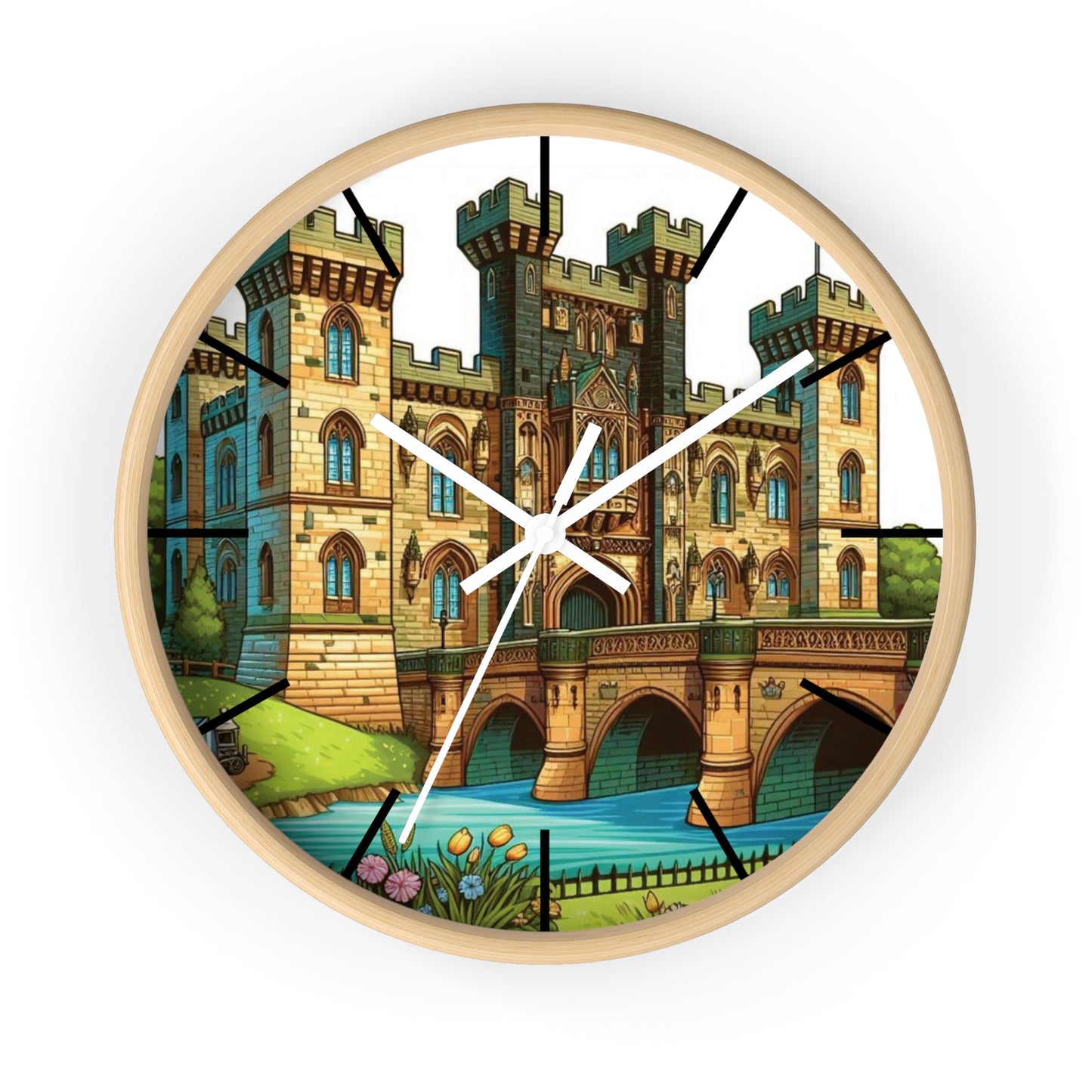 Castle Wall Clock