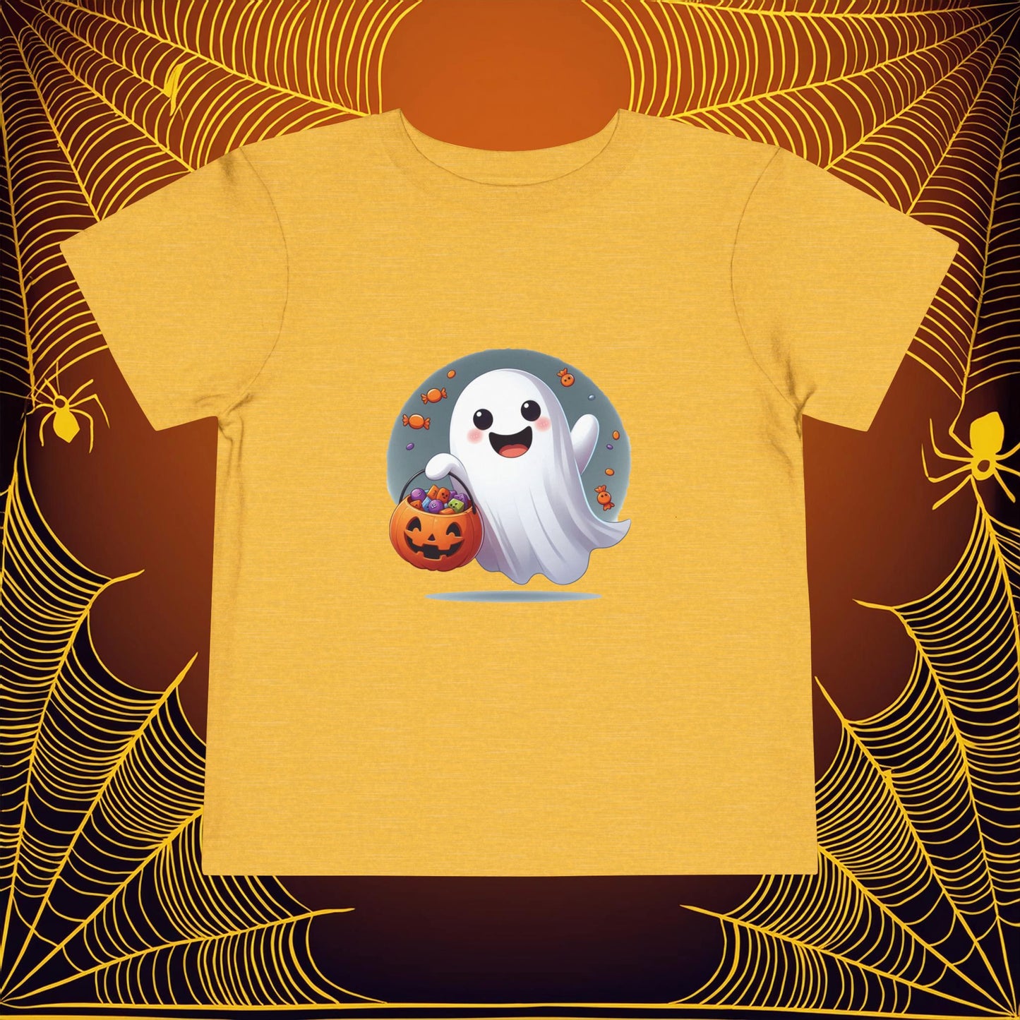 Trick or Treat Ghost Toddler Tee