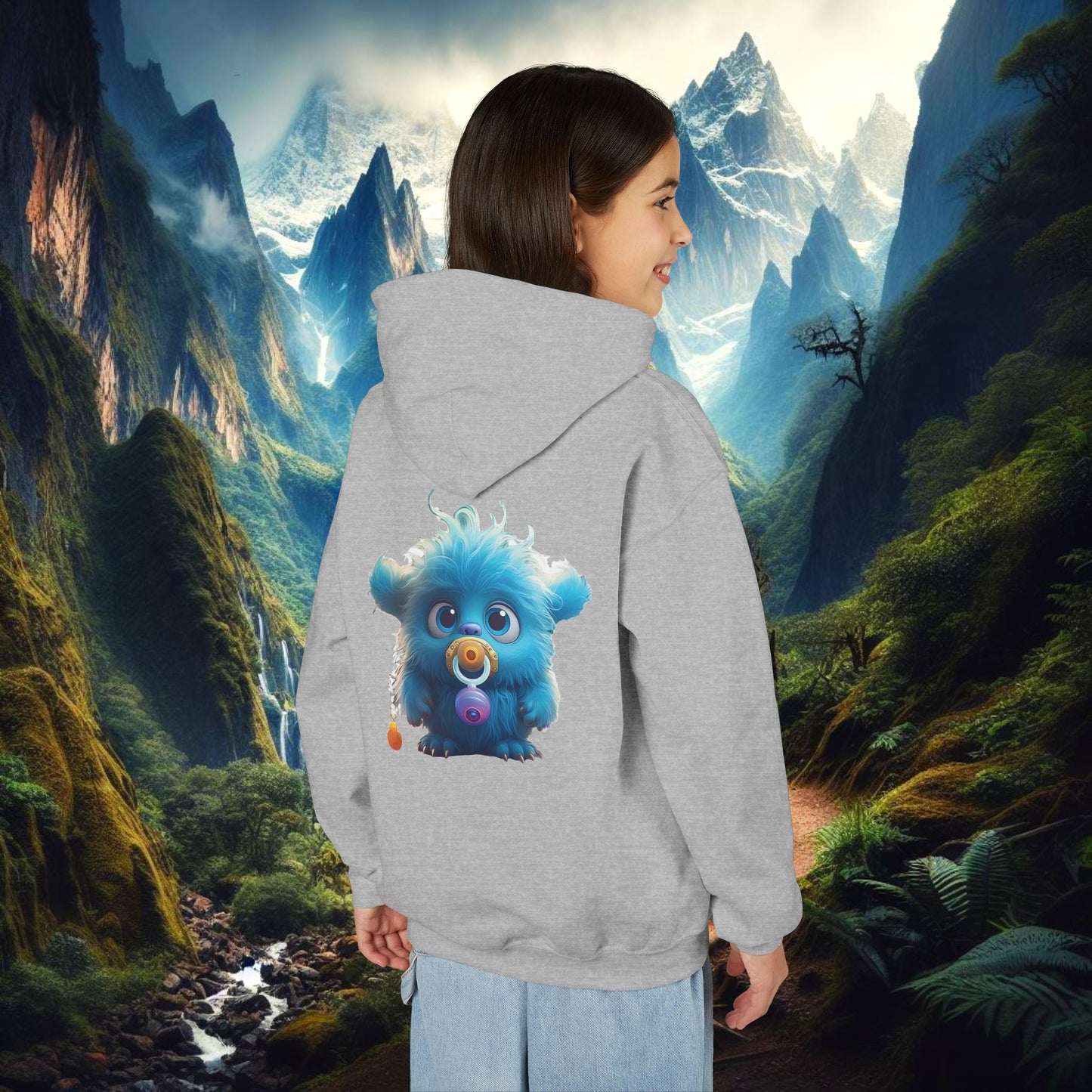 Baby Monster Youth Hoodie