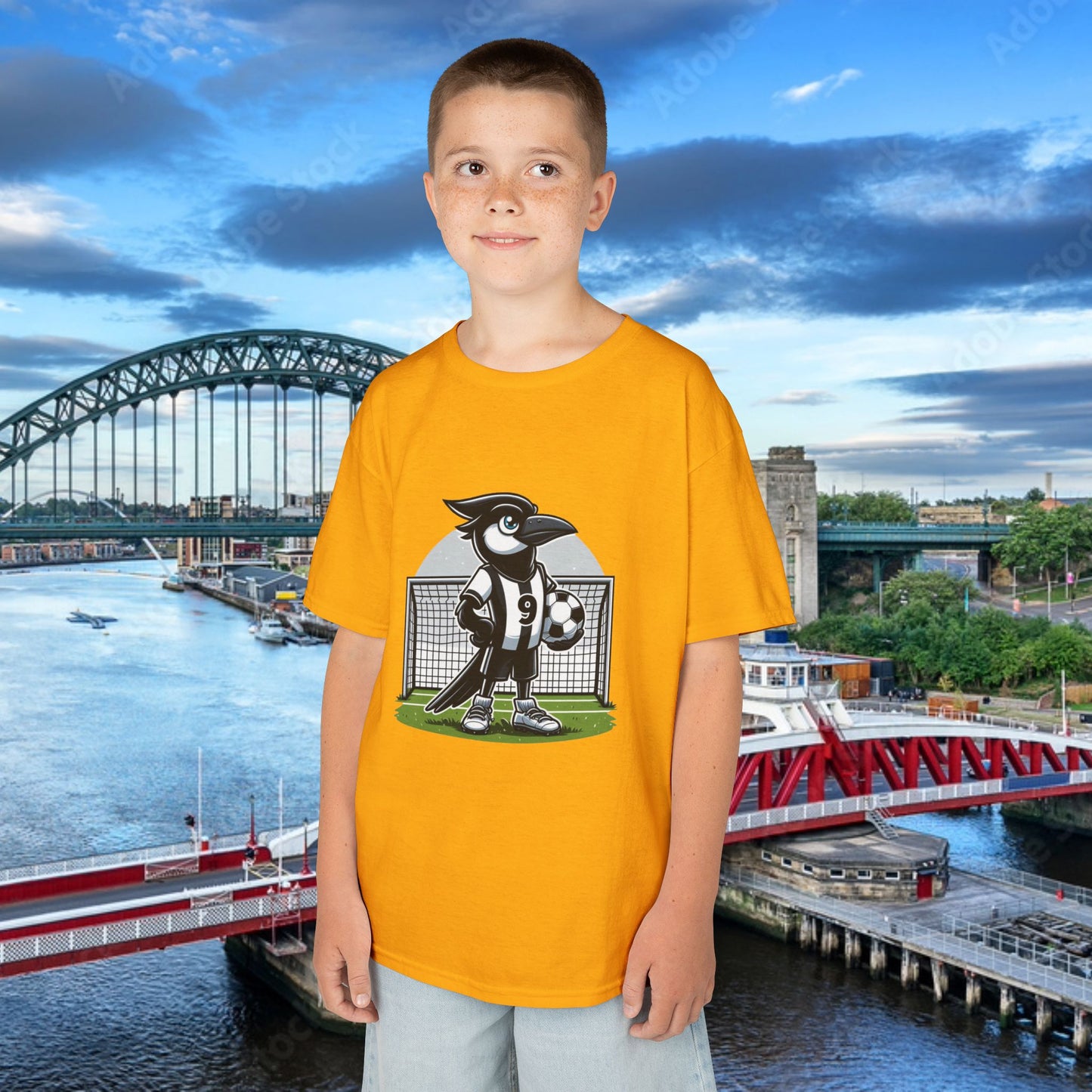 Newcastle United Little Mag #9 Kids Tee