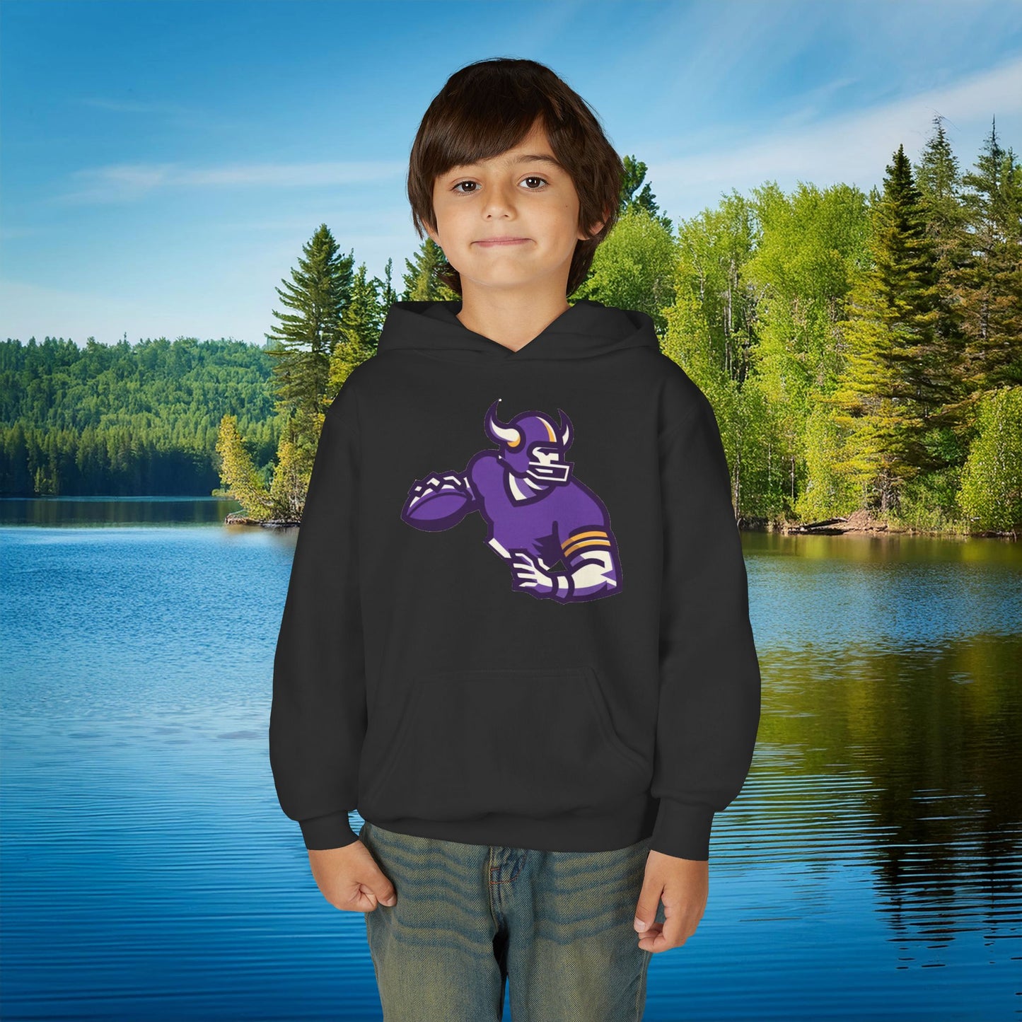 Minnesota Football QB Youth Hoodie