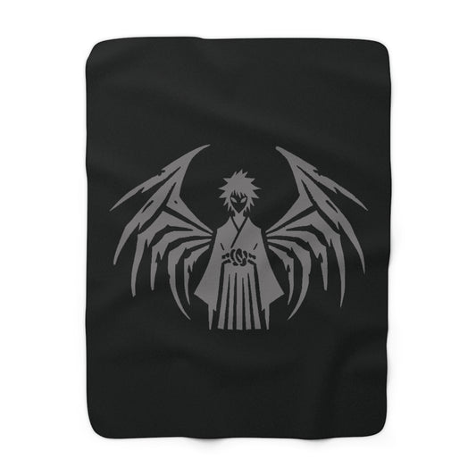 Soul Reaper Sherpa Fleece Blanket
