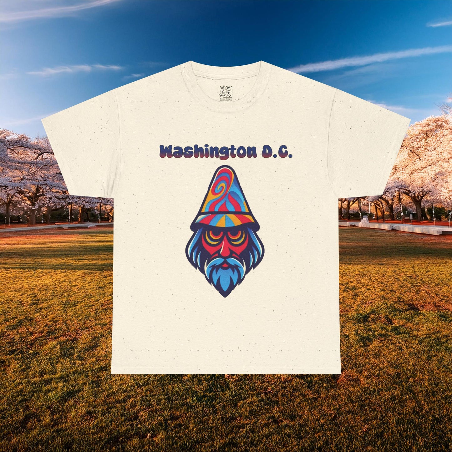 Washington D.C. Psychedelic Wizard Tee