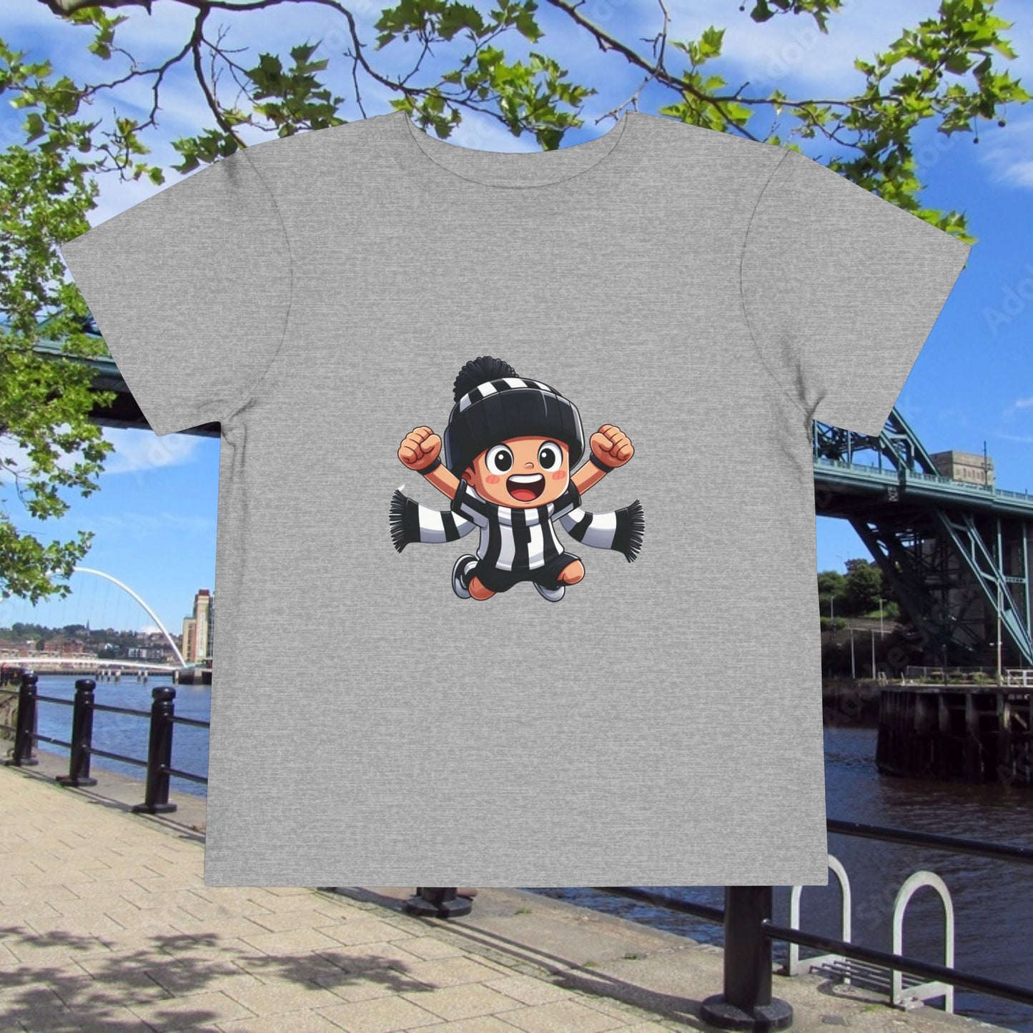 Newcastle United Mini Toon Supporter Toddler Tee