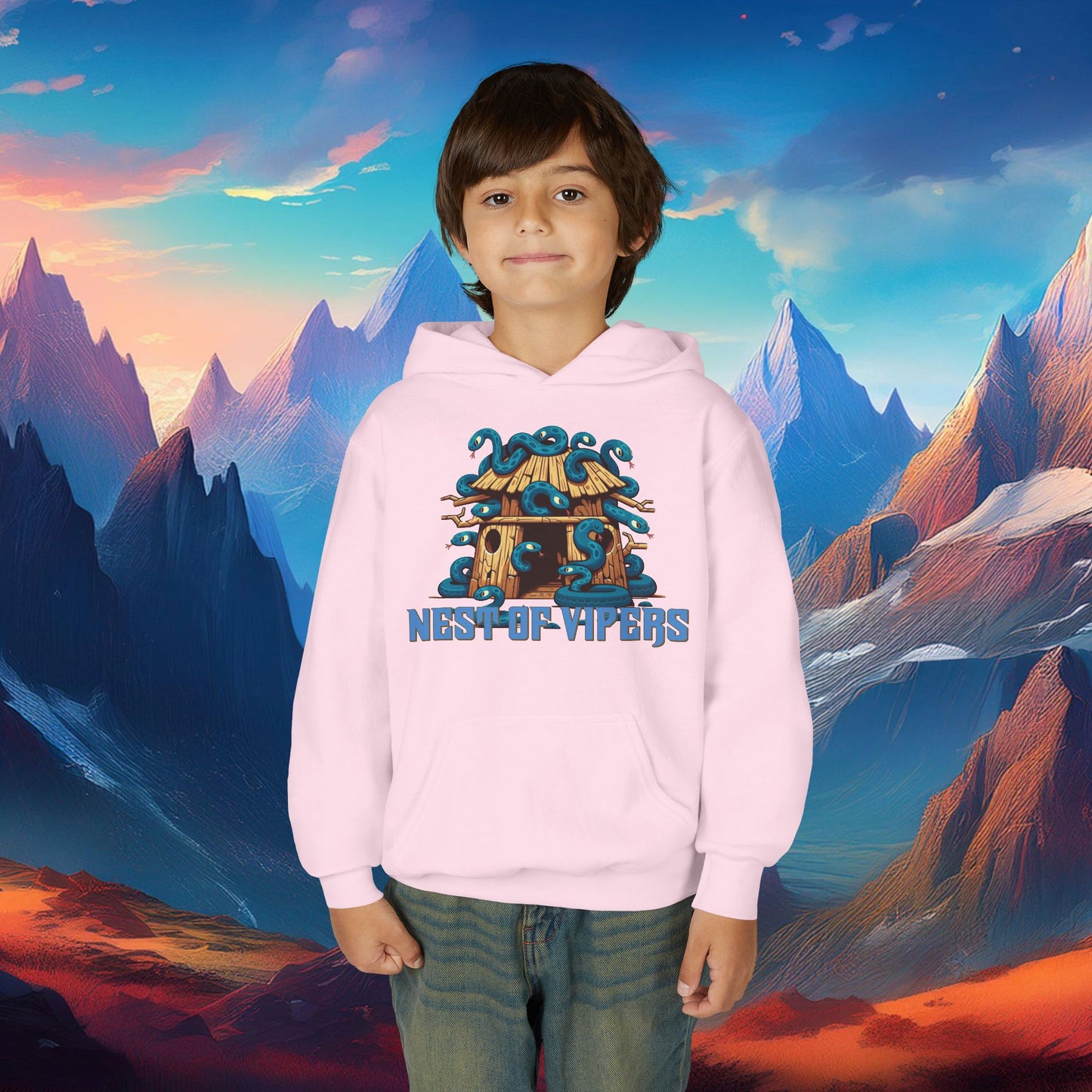 Nest of Vipers Youth Hoodie