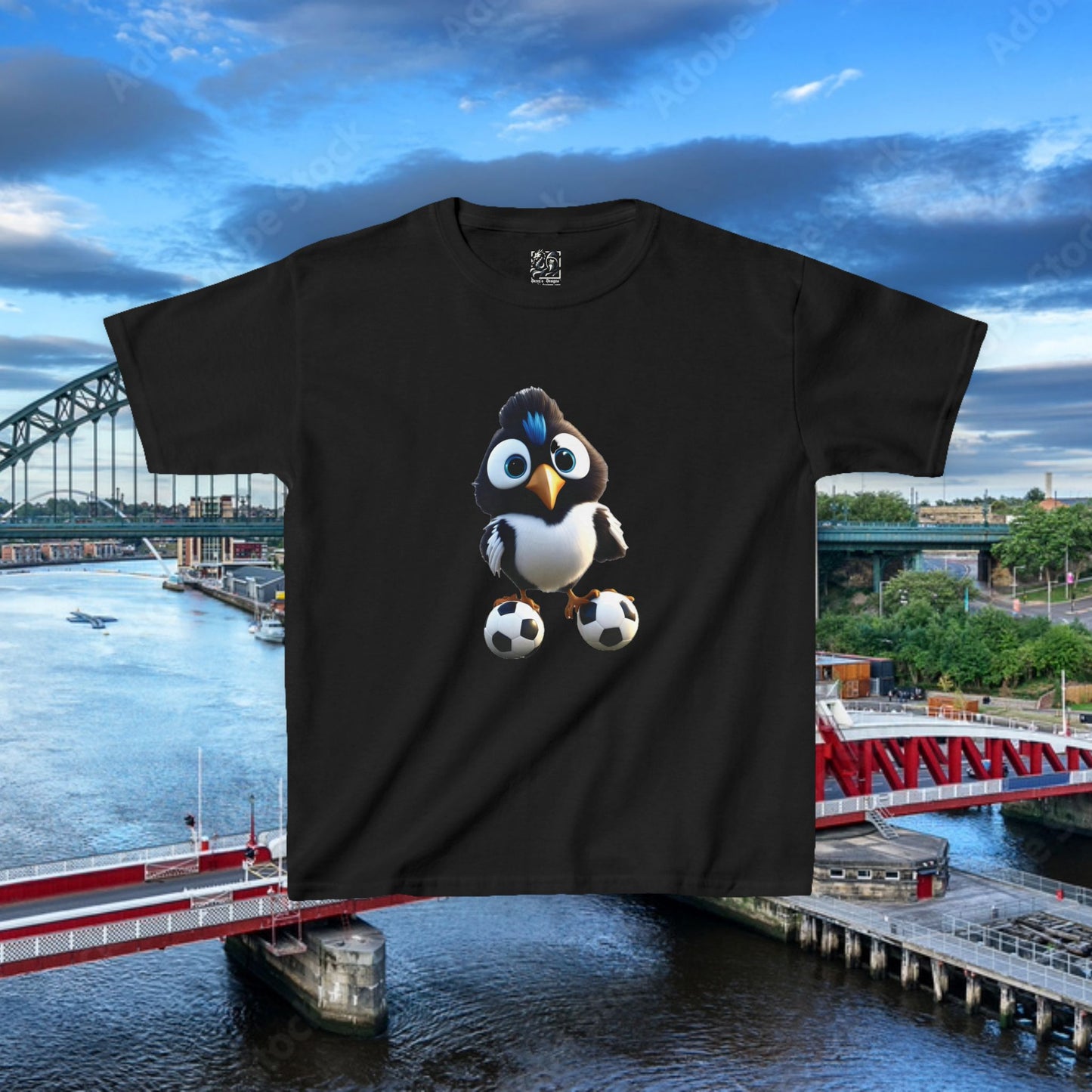 Newcastle United Little Mag Kids Tee