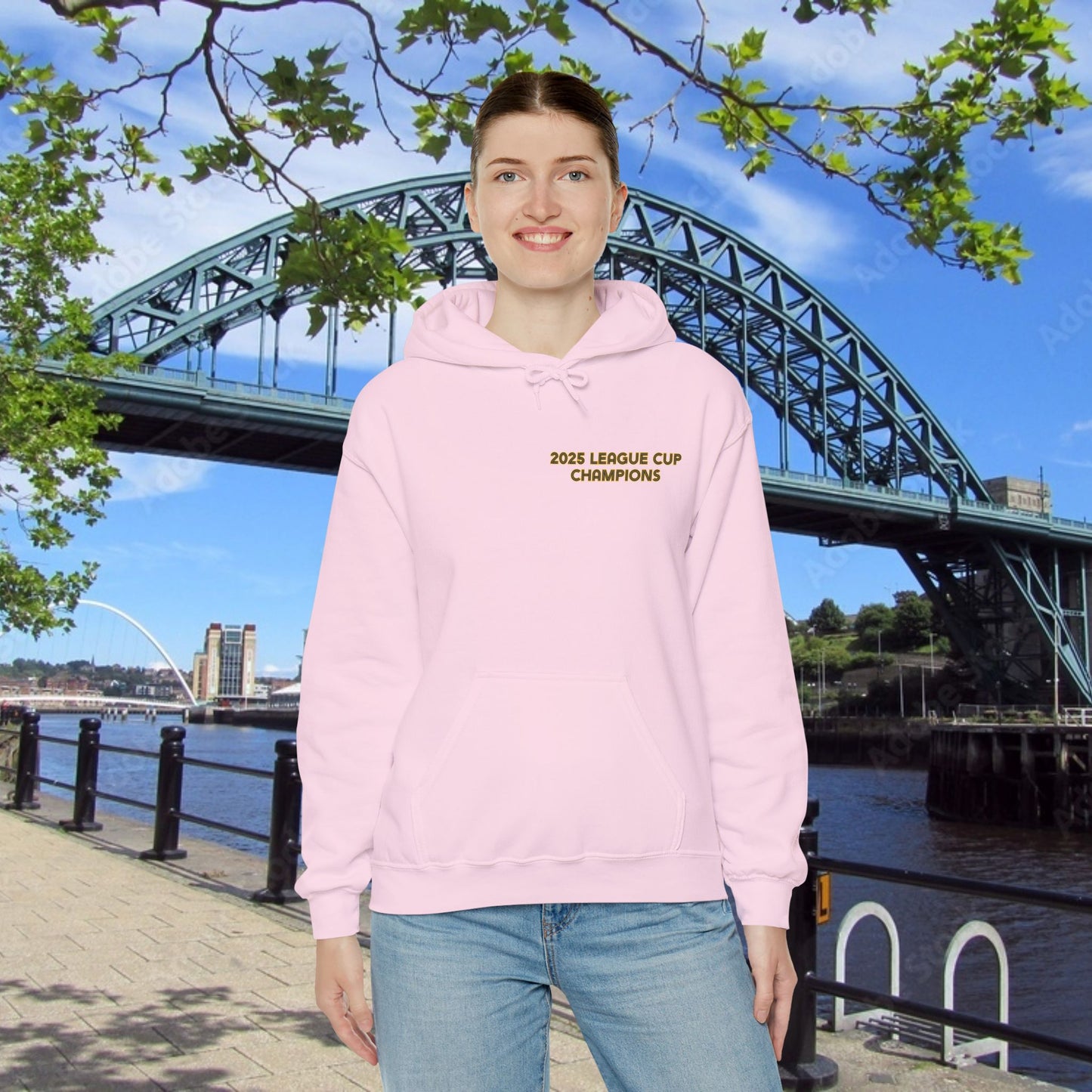 Newcastle Cup Champions Crest Hoodie
