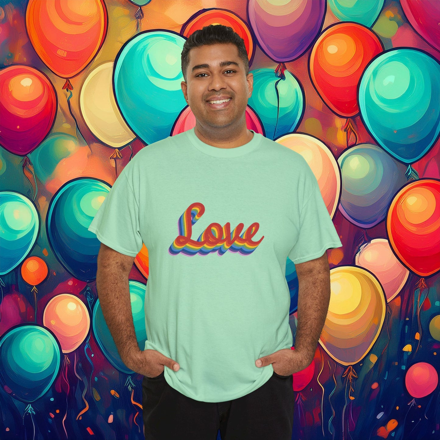 Rainbow Love Unisex Tee