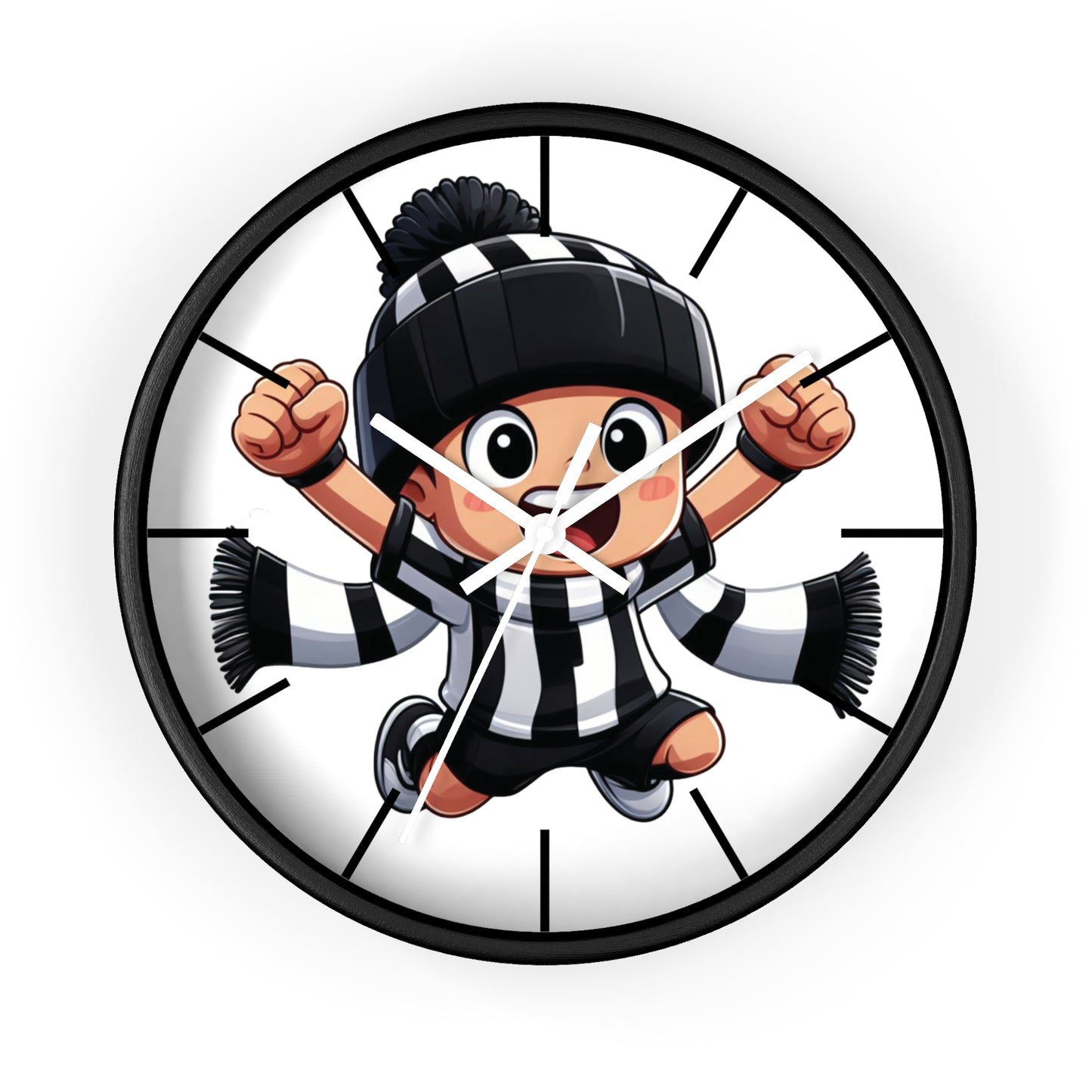 Mini Toon Supporter Wall Clock