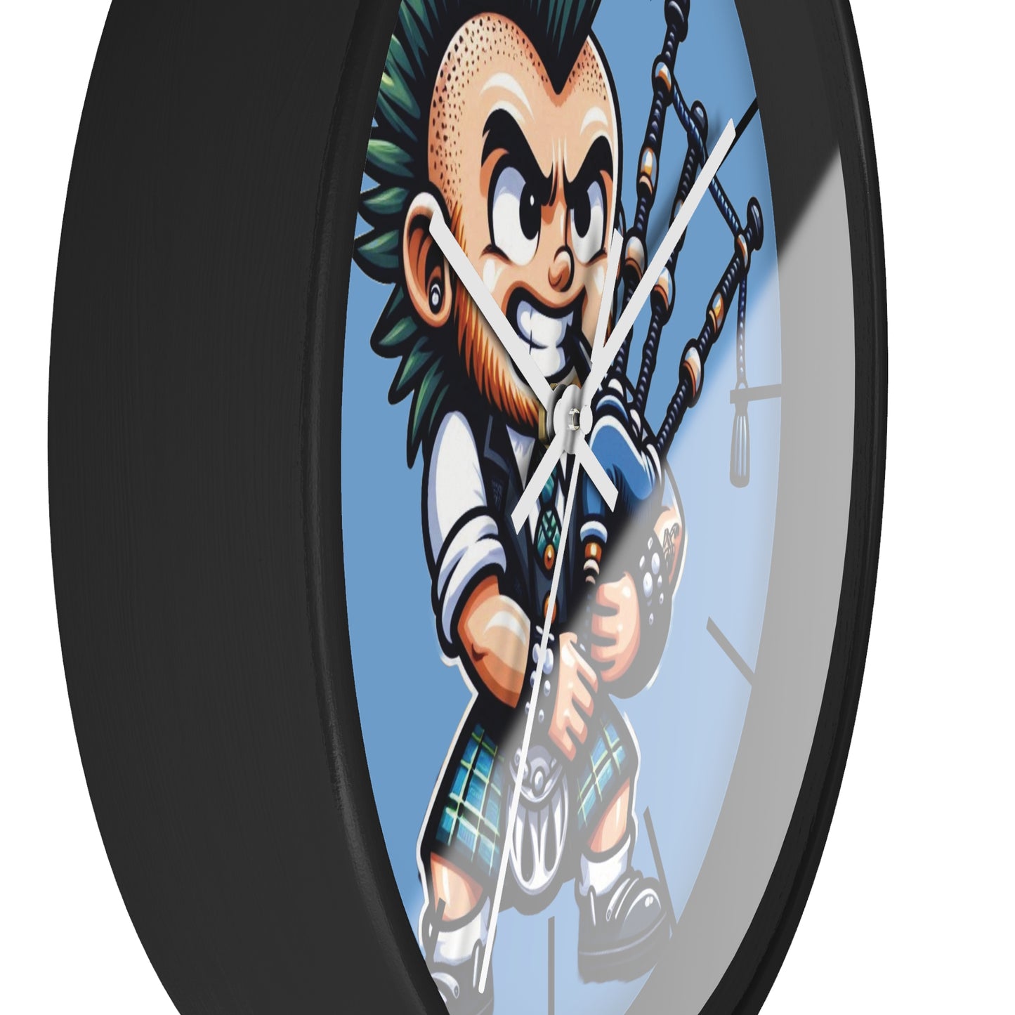 Scottish Punk Wall Clock