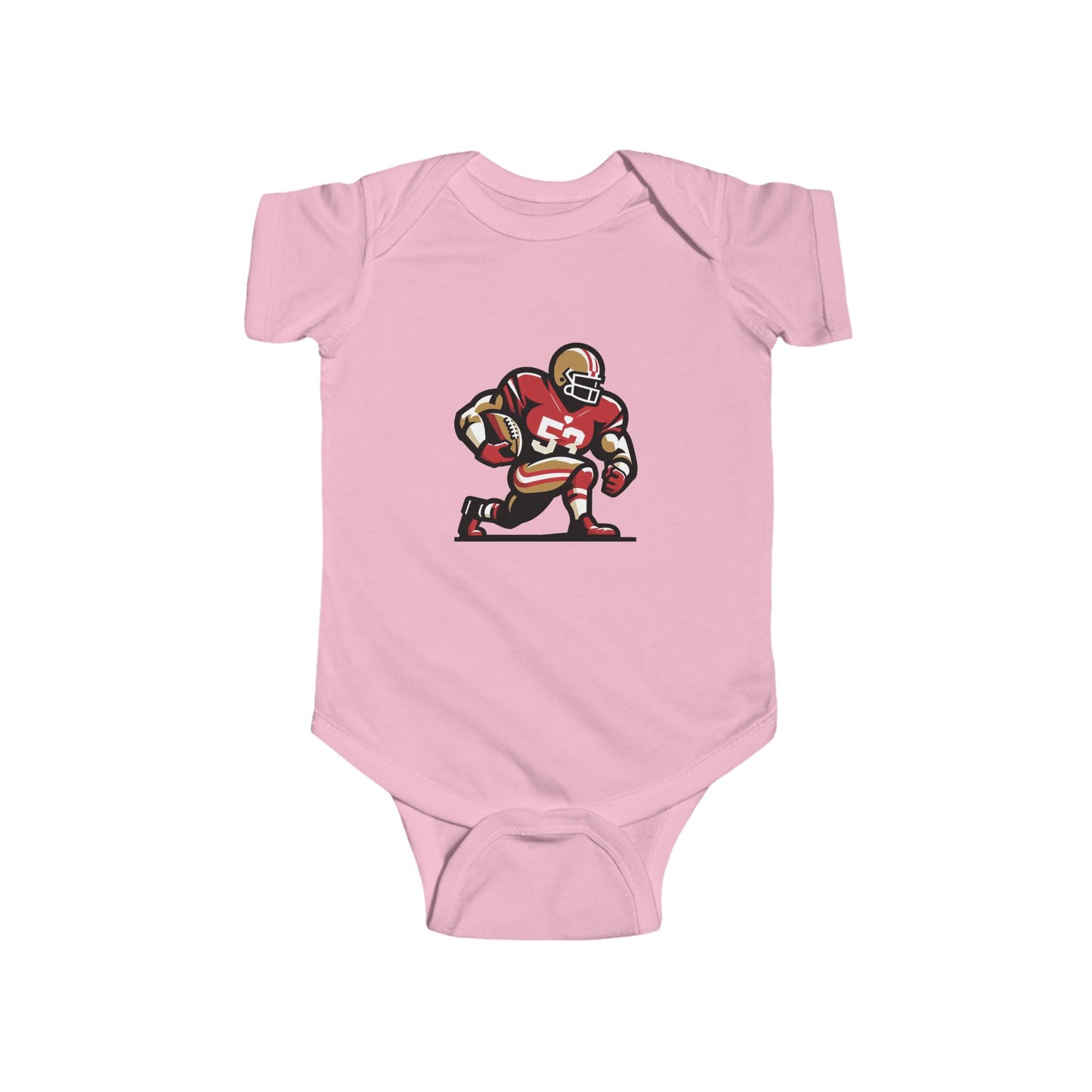 San Francisco Football Player Infant Bodysuit