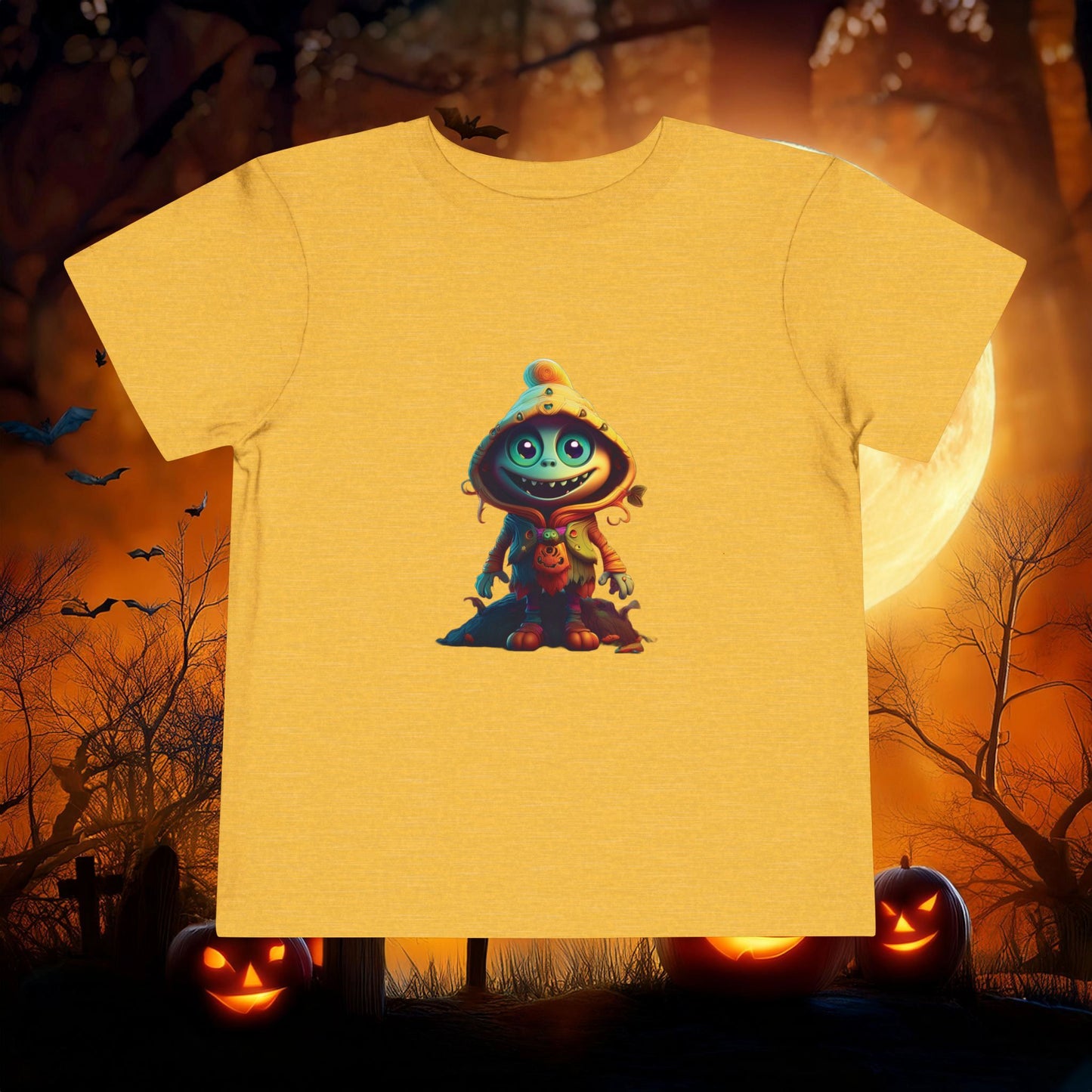 Trick or Treat Monster Toddler Tee