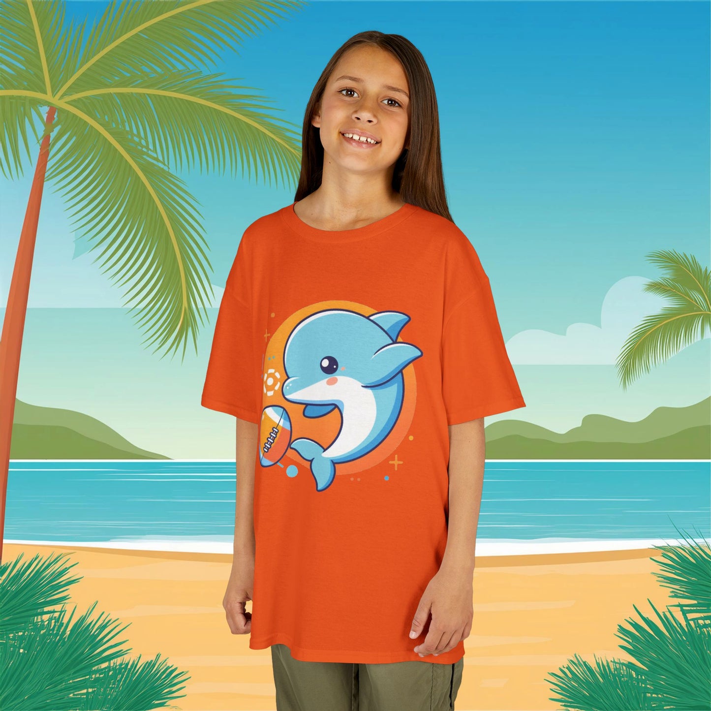 Miami Mini Dolphin Kids Tee