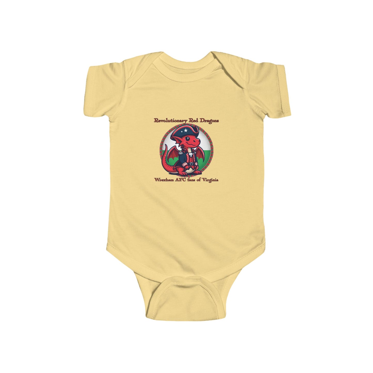 Mini Revolutionary Red Dragons Infant Bodysuit