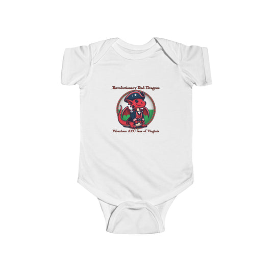 Mini Revolutionary Red Dragons Infant Bodysuit
