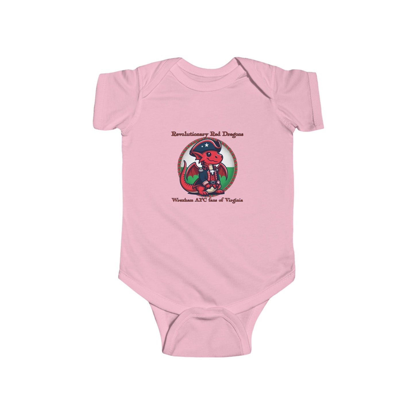 Mini Revolutionary Red Dragons Infant Bodysuit