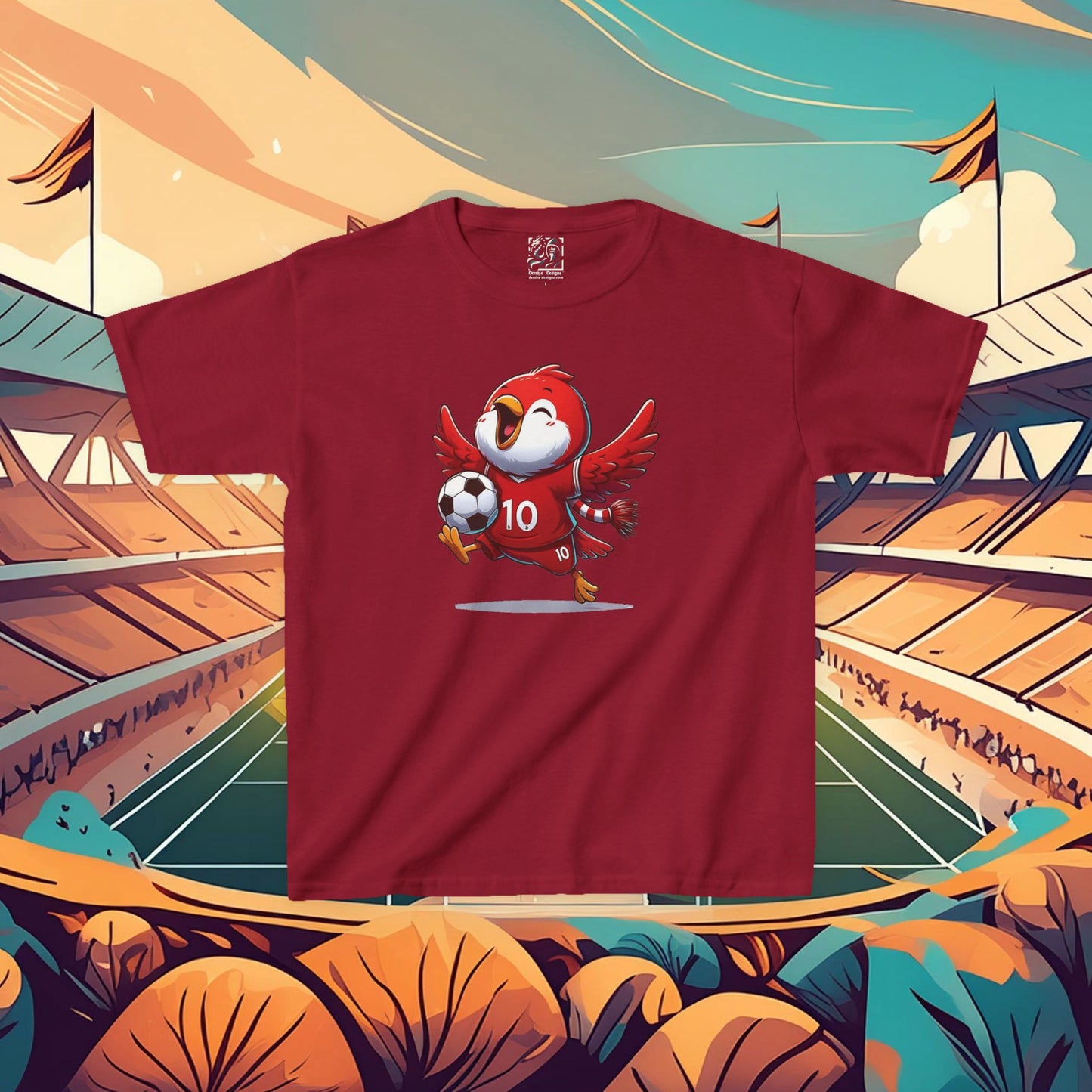 Liverpool Mini Reds Player Kids Tee