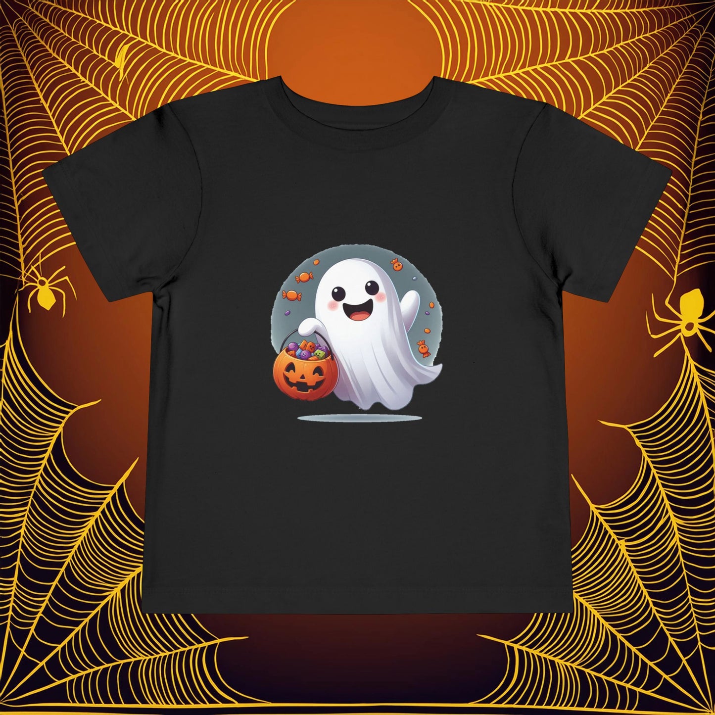 Trick or Treat Ghost Toddler Tee