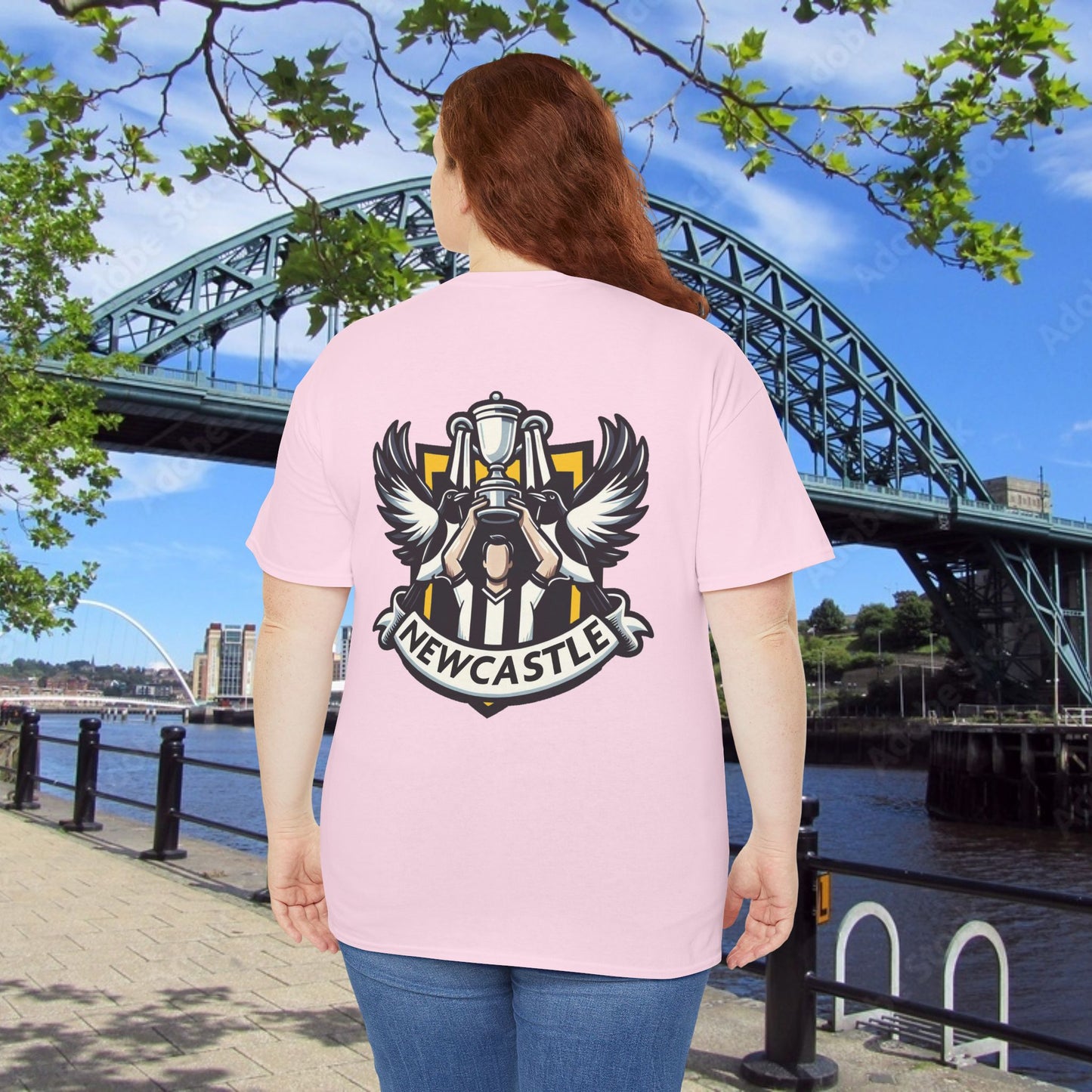 Newcastle Cup Champions Crest Tee