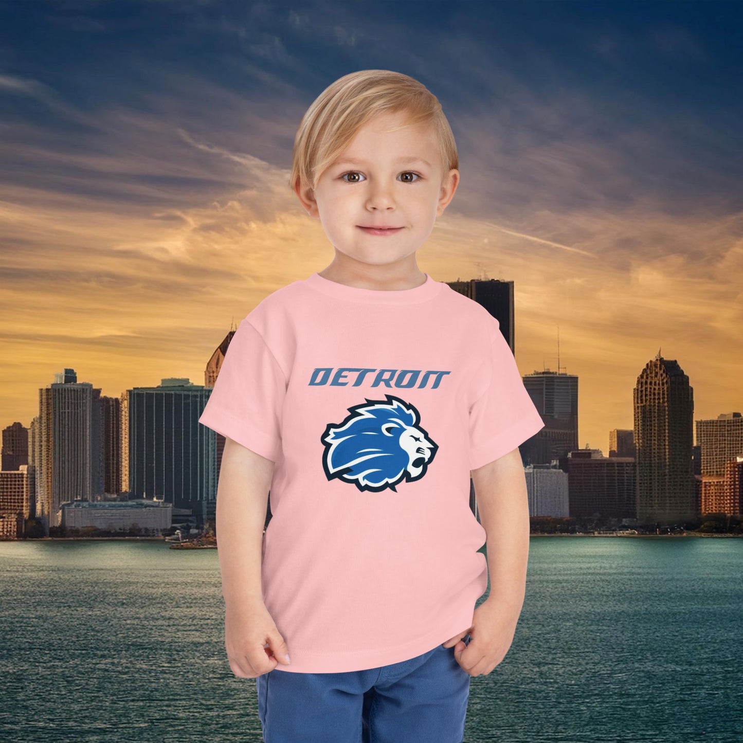 Detroit Football Logo Toddler Tee