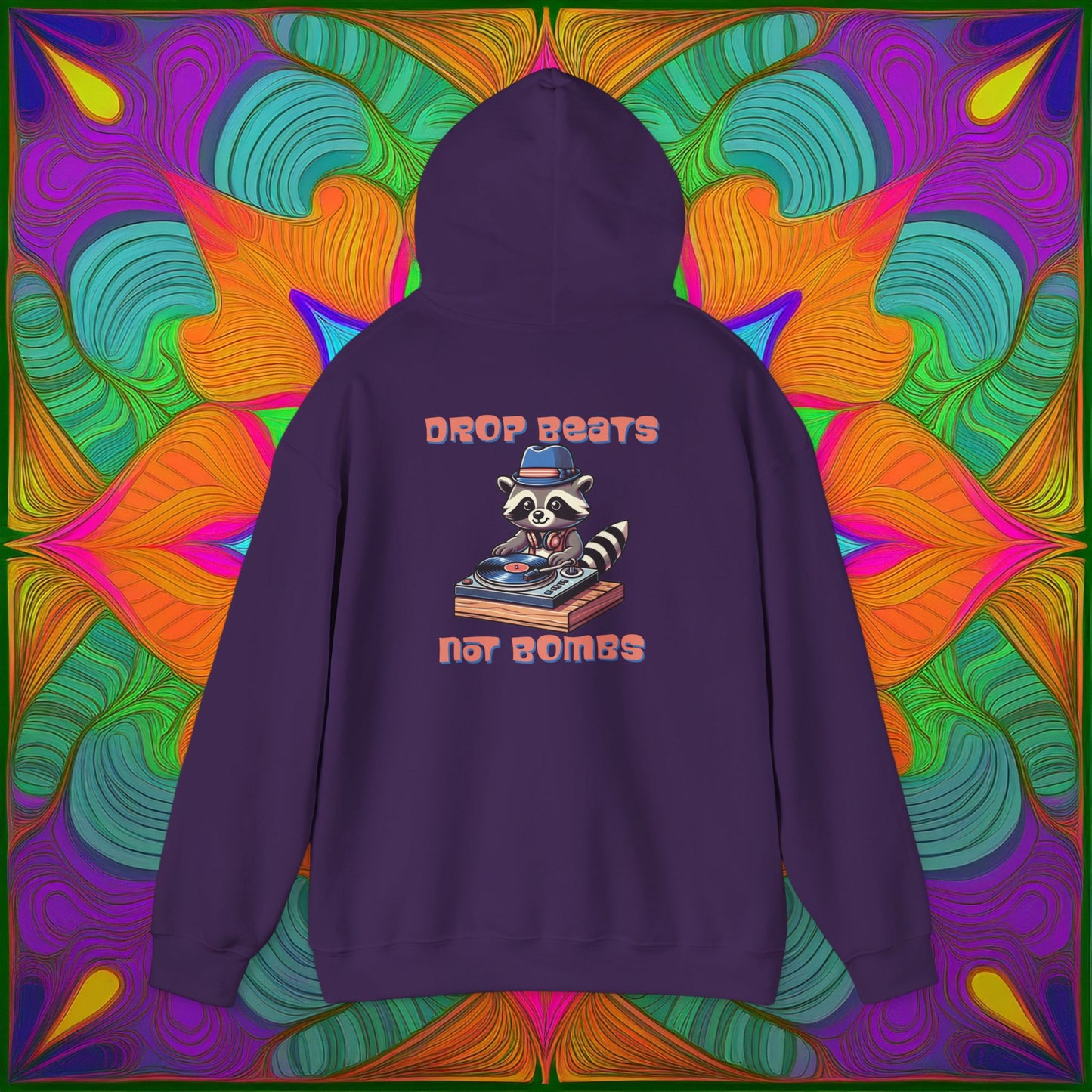 "Beats Not Bombs" Peace Hoodie