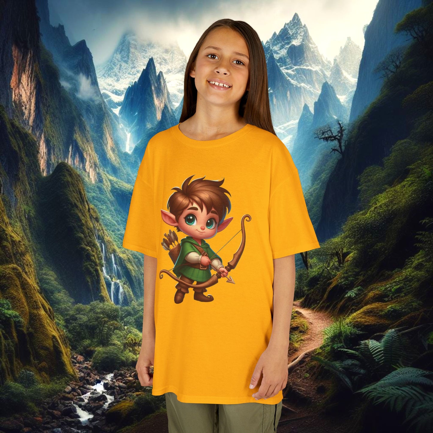 Little Elf Archer Kids Tee