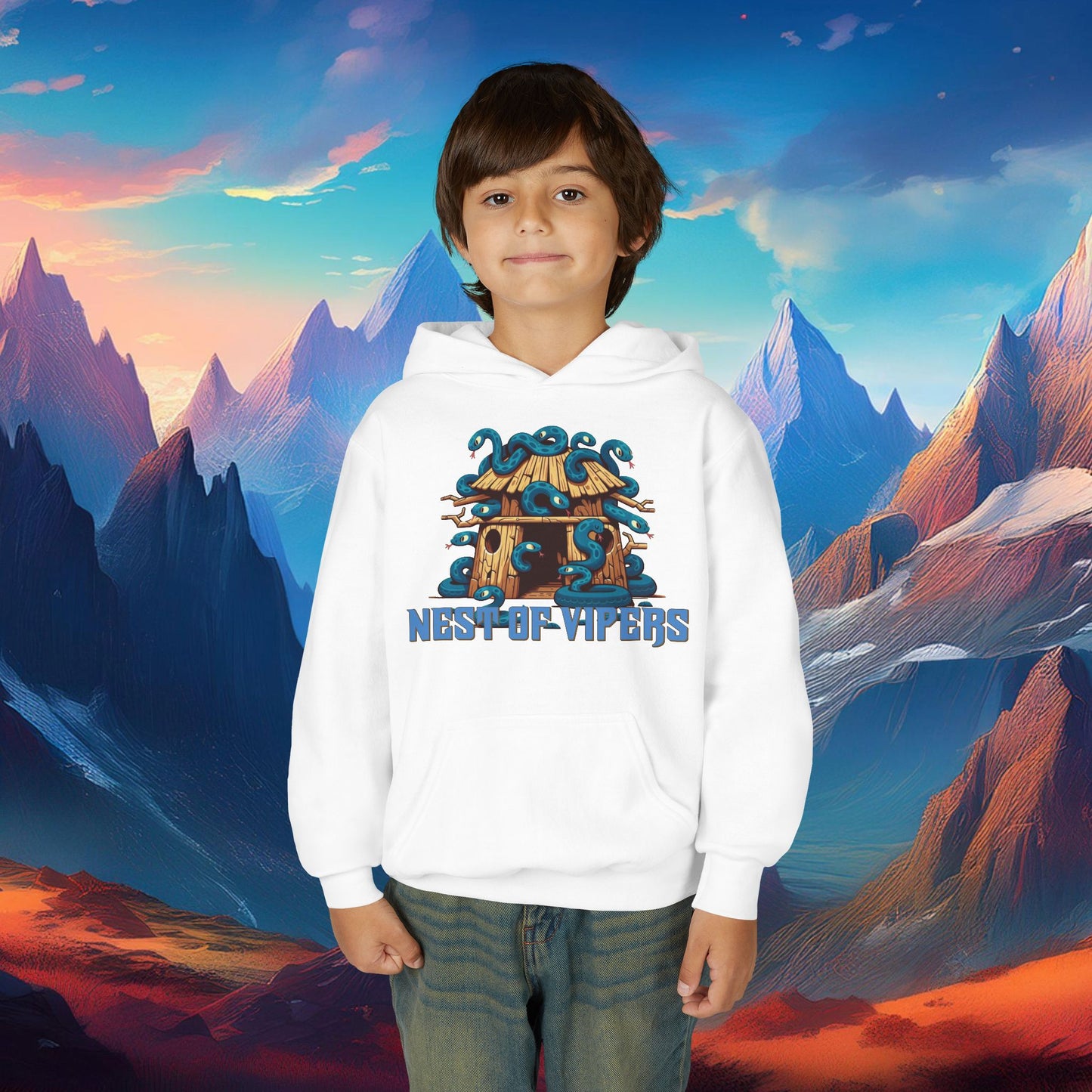 Nest of Vipers Youth Hoodie