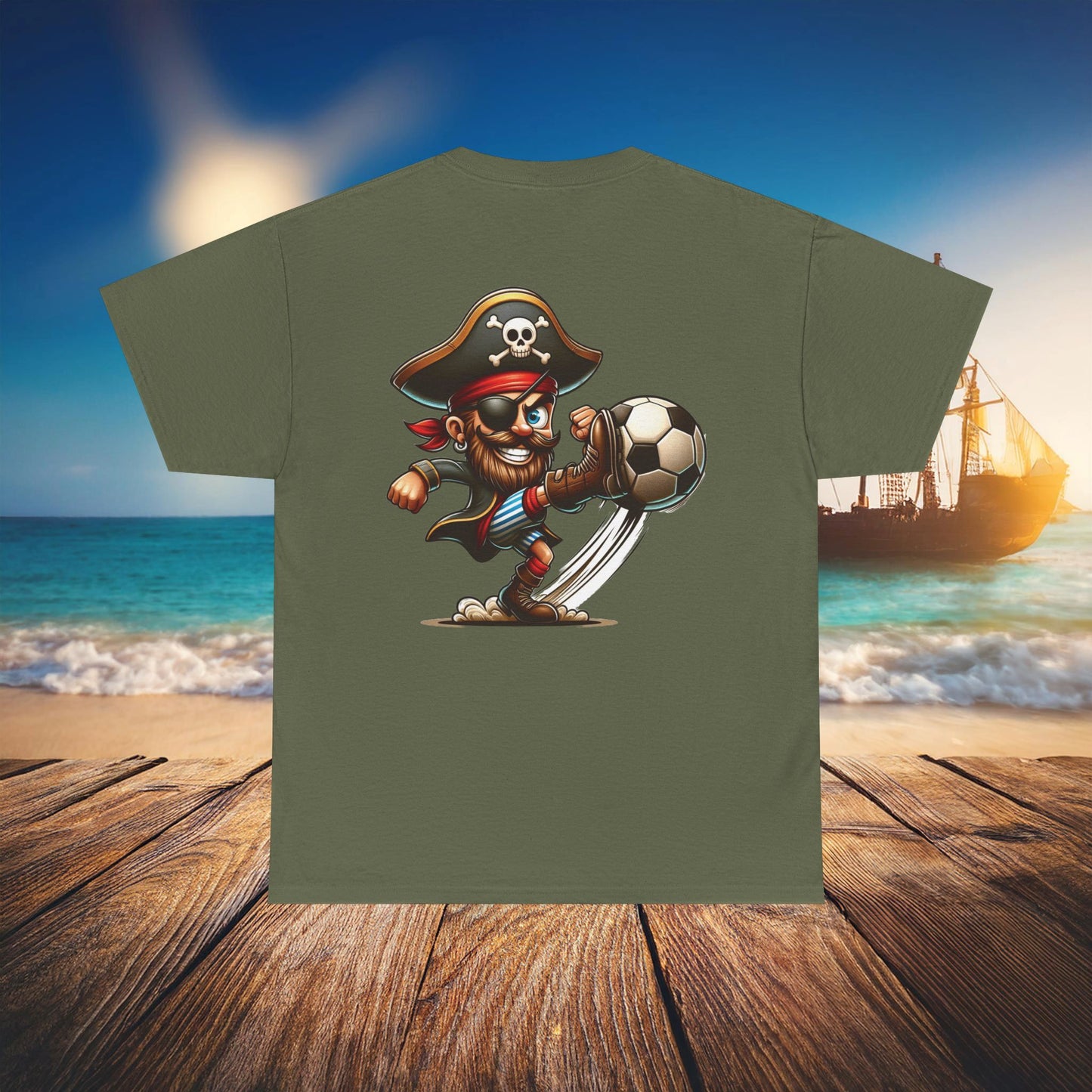 St Pauli Pirate Soccer Tee