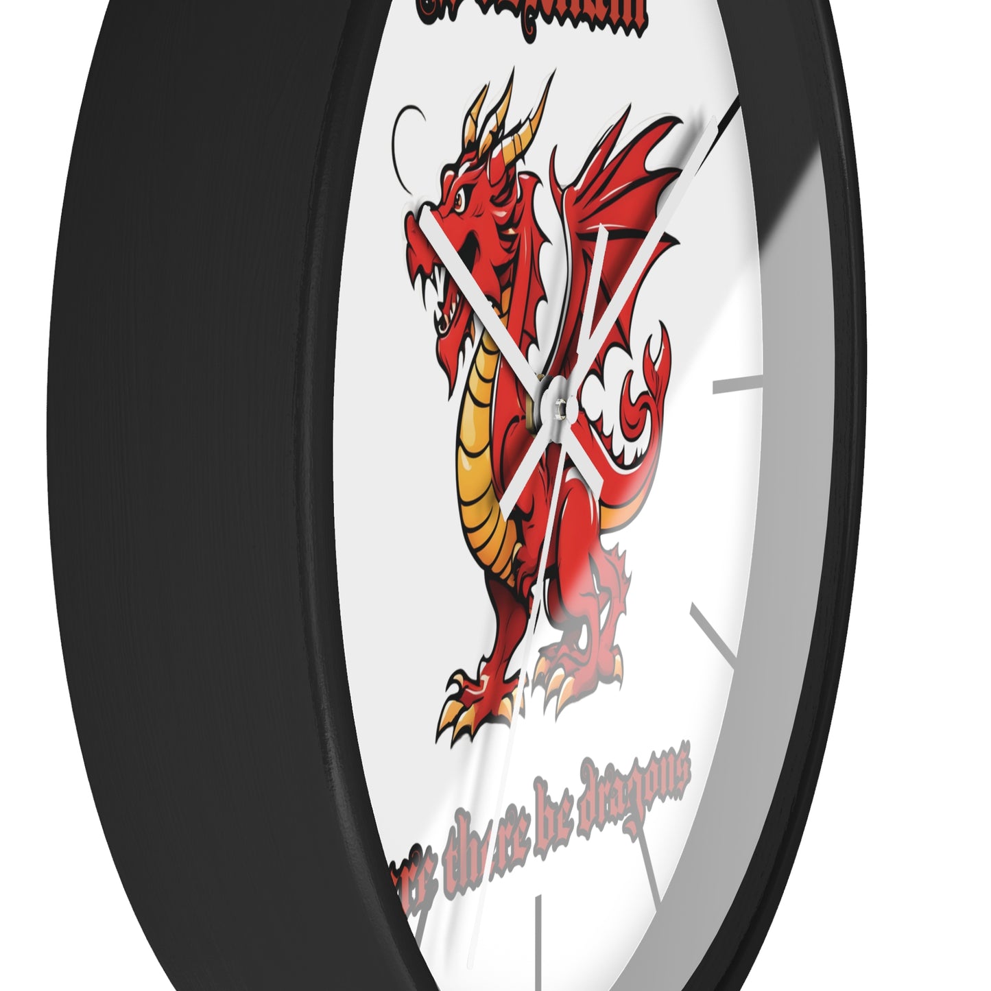 Wrexham Dragon Wall Clock