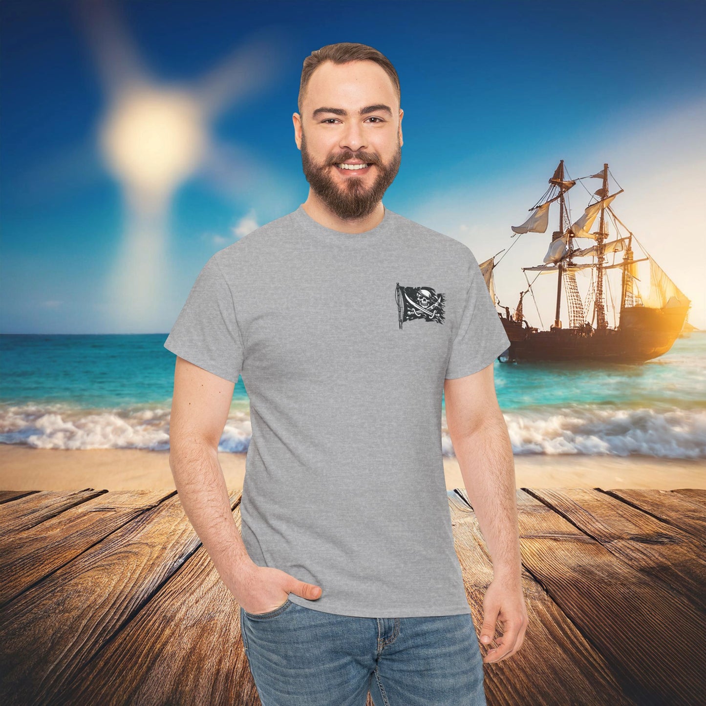 Pirate "Beatings Will Continue" Tee
