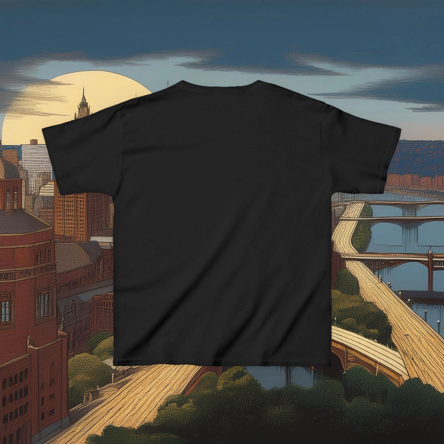 Mini Pittsburgh Football Player Kids Tee