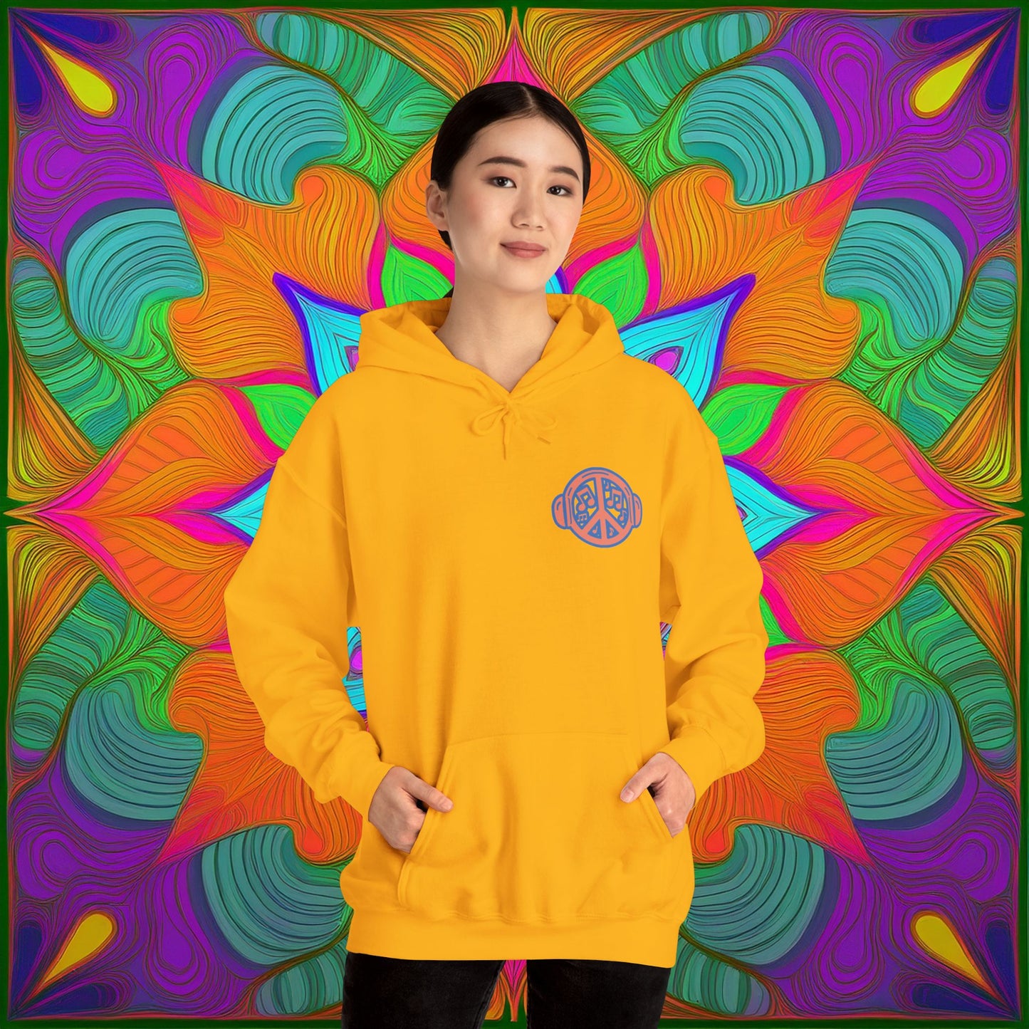 "Beats Not Bombs" Peace Hoodie