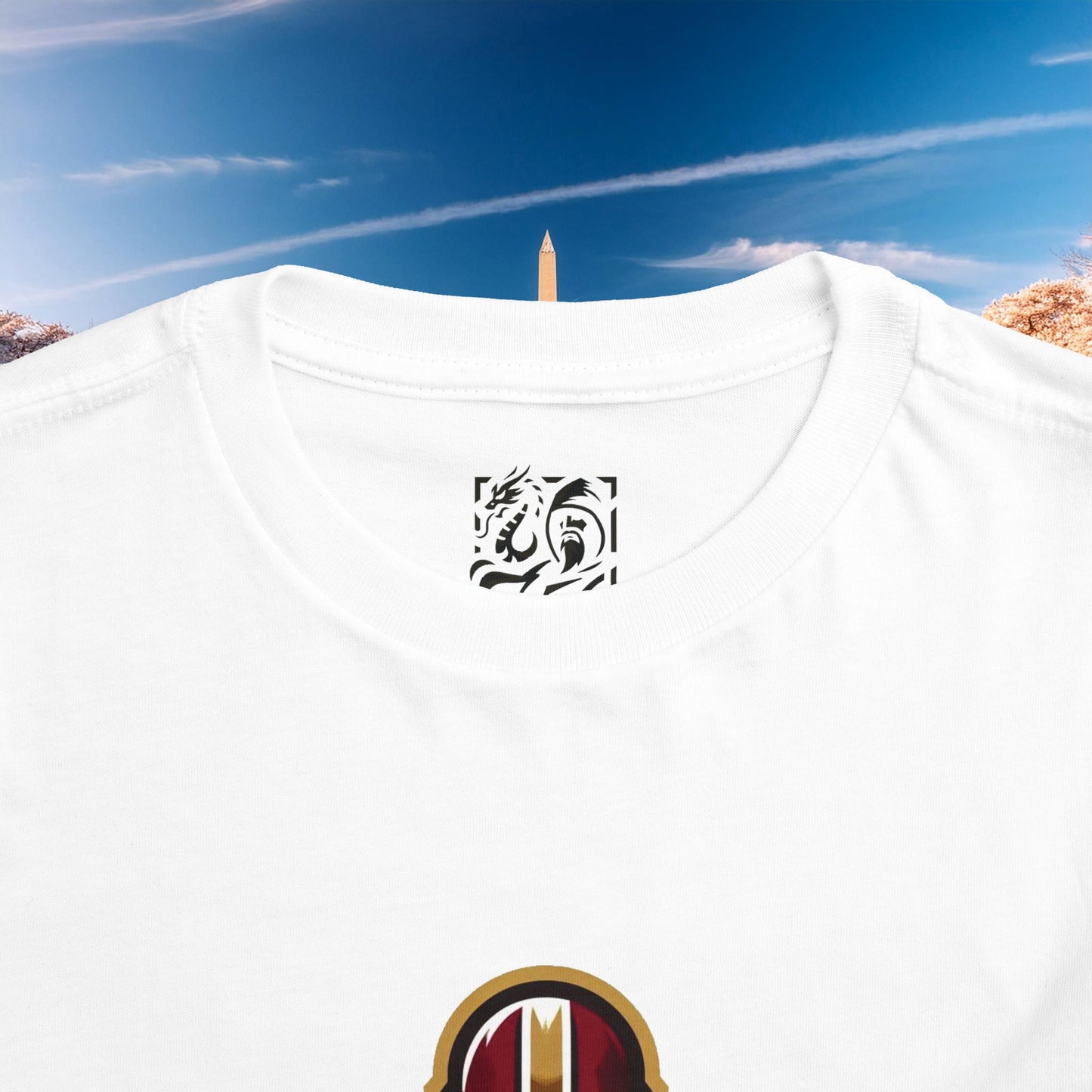 Washington Football Player Logo Toddler Tee