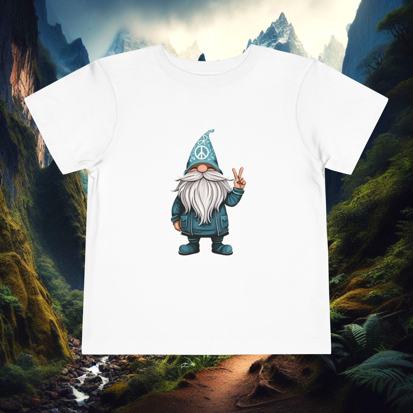 Peace Gnome Toddler Tee